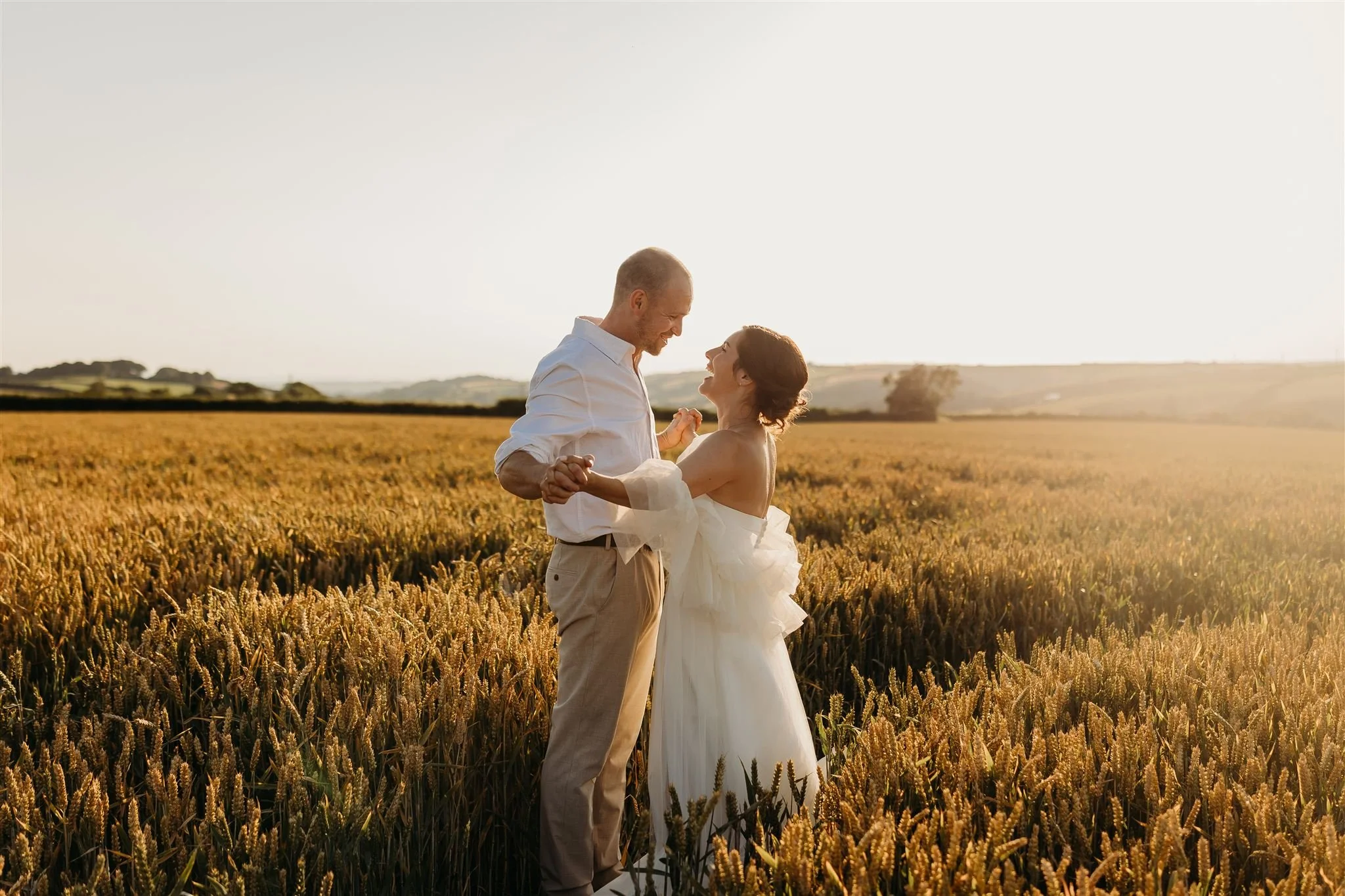 Sailcloth marquee wedding hire Devon