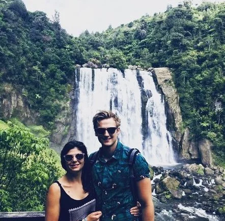 Couple who won a tipi wedding with World Inspired Tents