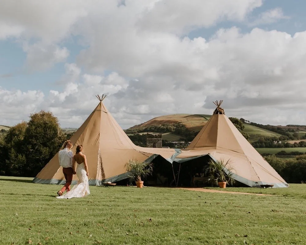Tipi Hire Party in Devon and Cornwall