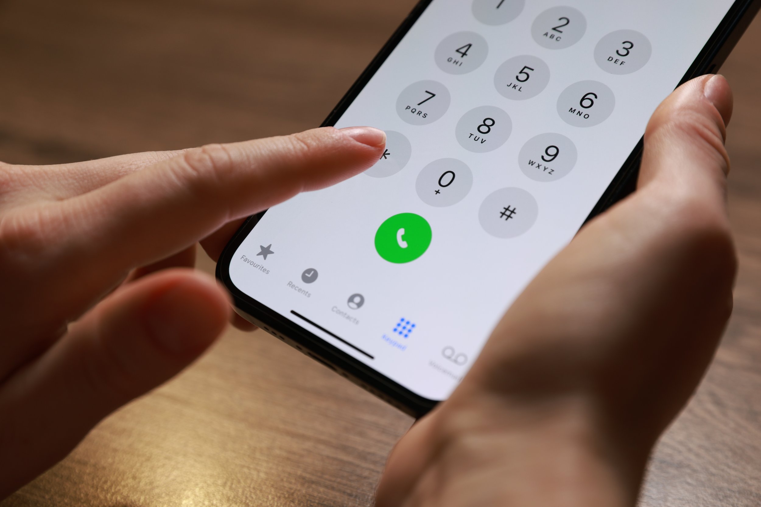 Begränsad telefontid 6-7 i juli