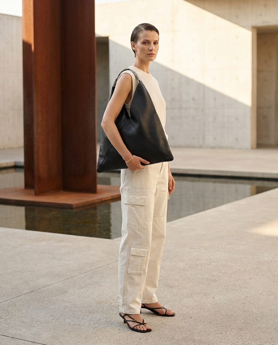 LA Threads, black leather bag.png