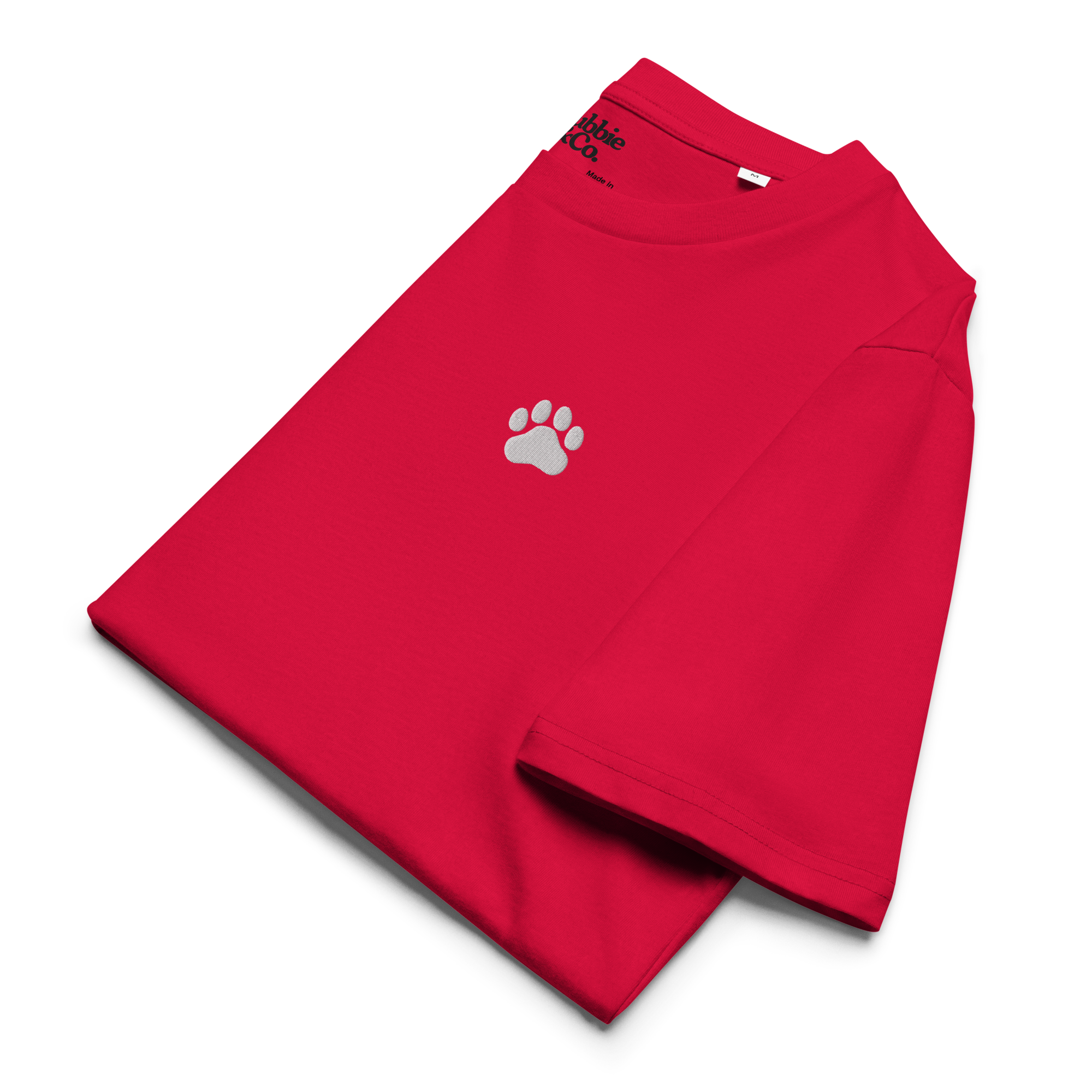 unisex-organic-cotton-t-shirt-red-front-68287932d5b4a.png