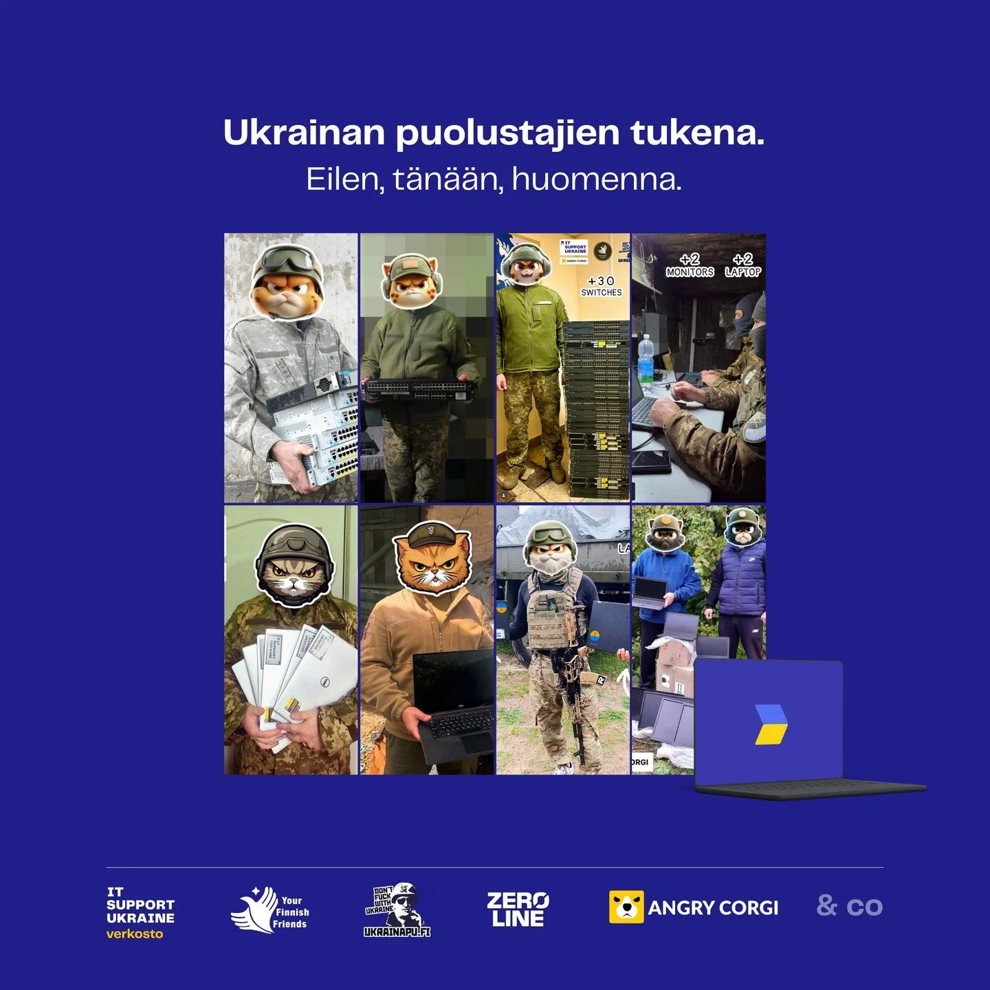 4 (12) vuotta ven&auml;j&auml;n sotaa. 1461 (4387) p&auml;iv&auml;&auml; Ukrainan taistelua vapaudesta. Tue Ukrainan puolustajia t&auml;n&auml;&auml;n ja huomenna. Puheet ei riit&auml;. Jokainen voi tehd&auml; osansa.

---
Kaatuneiden muistolle. 🕯️
