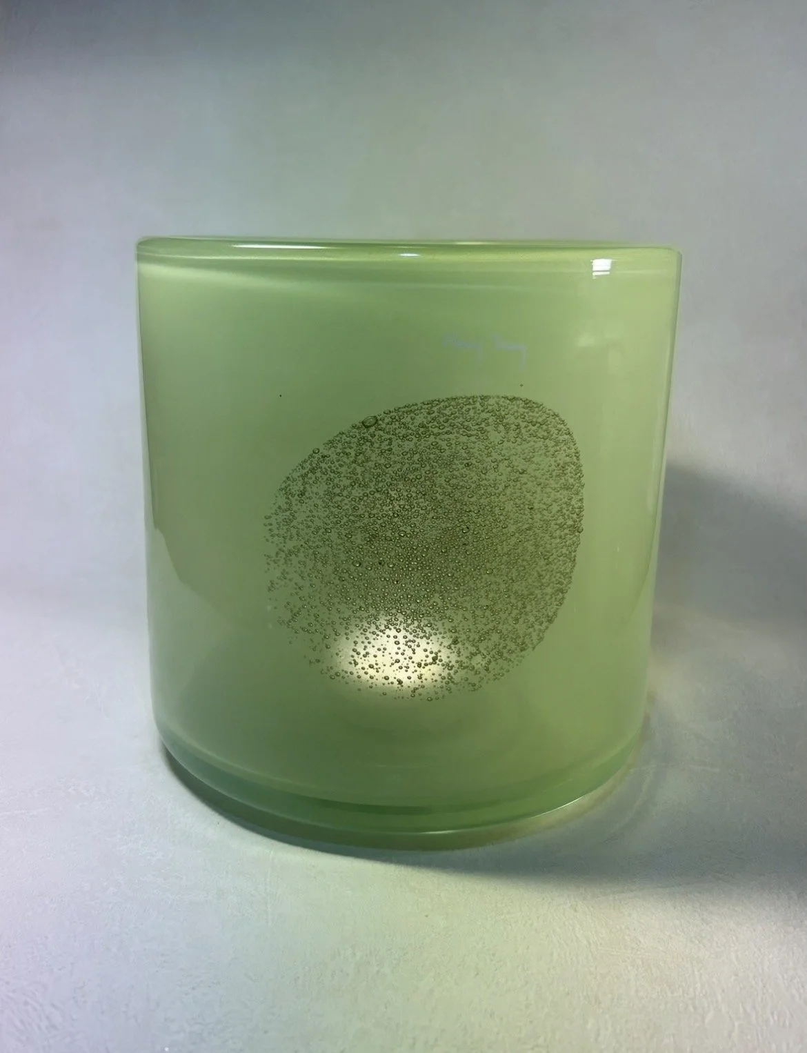 Vase artisanalement soufflé à la bouche - Pièce unique