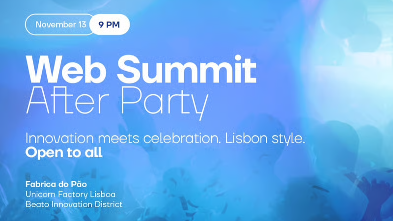 Web Summit after party 