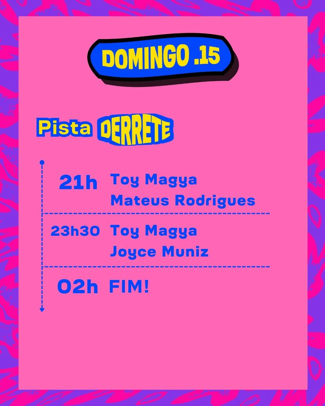 Um timetable desses 🤤 São 3 dias de muita música acontecendo em muitas pistas!! Só vem ⚡️⚡️⚡️Bi (6).jpg