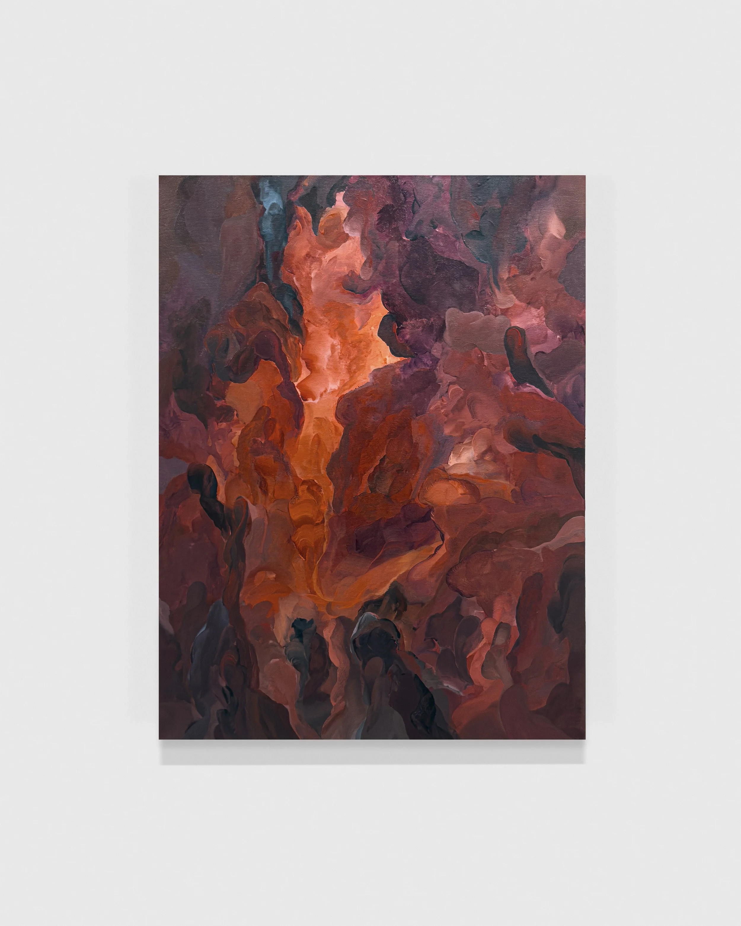 OLD SOUL FLAVOR XS, 2025, acrylic on canvas, 80x60 cm