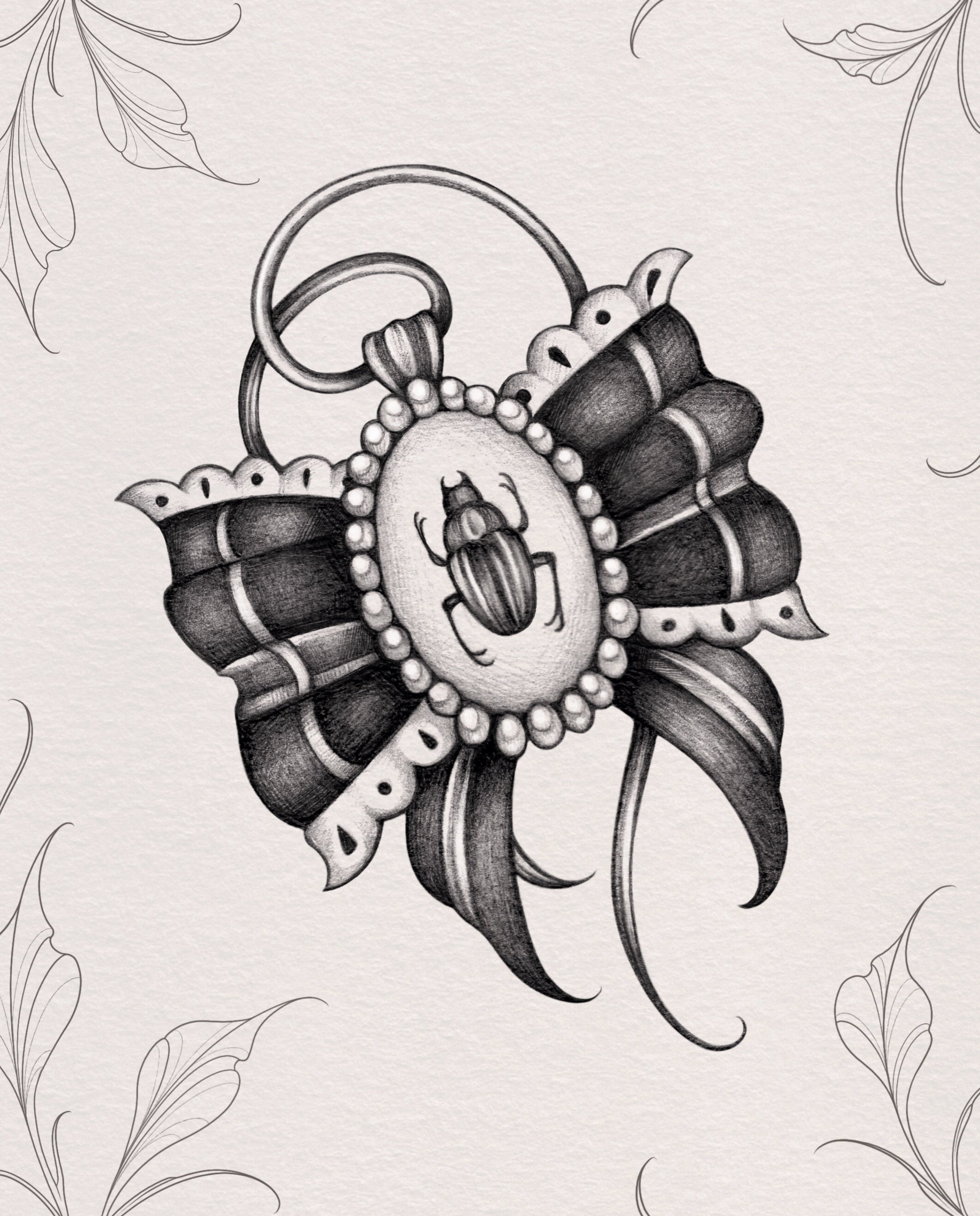 Beetle Charm