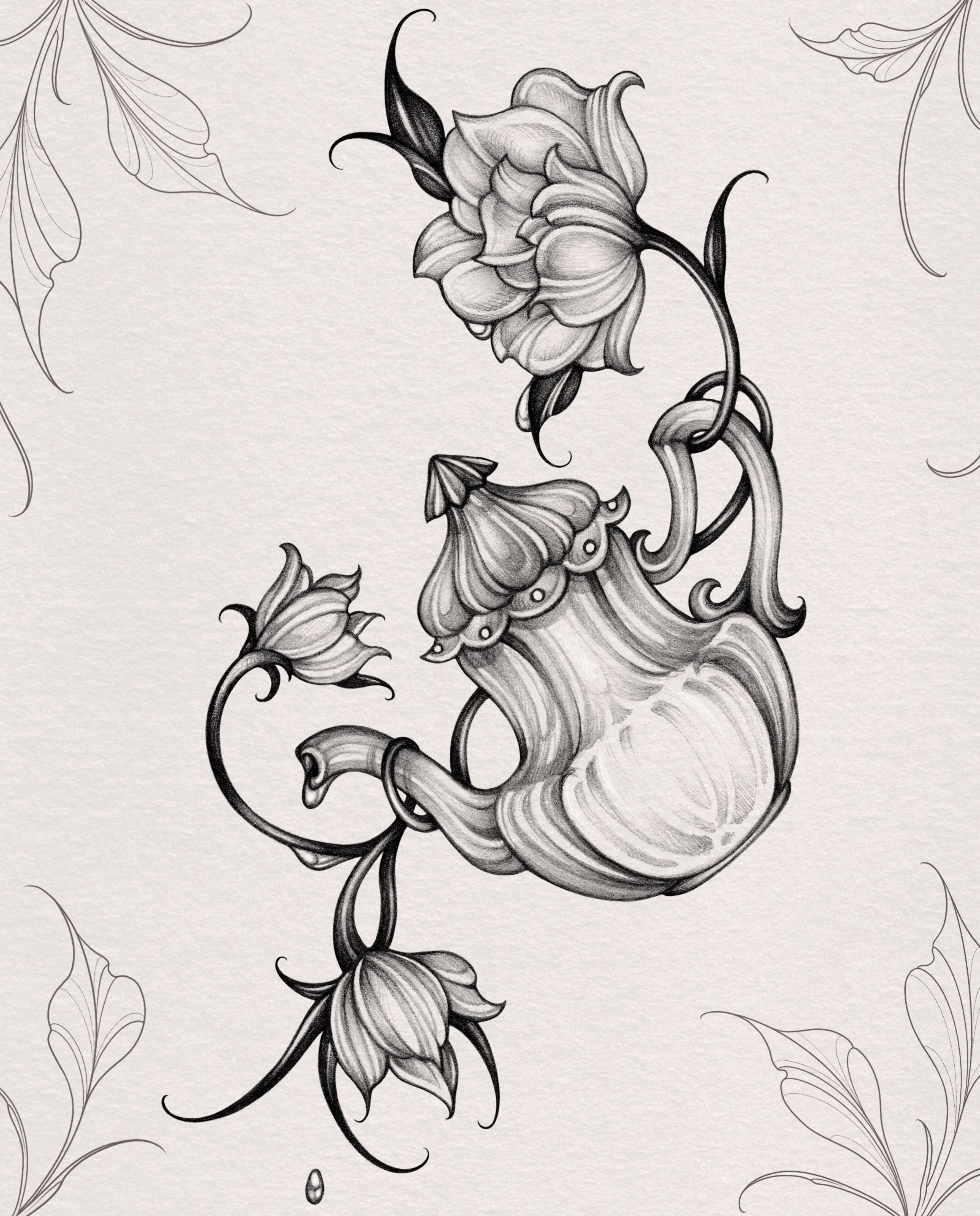Blooming Teapot