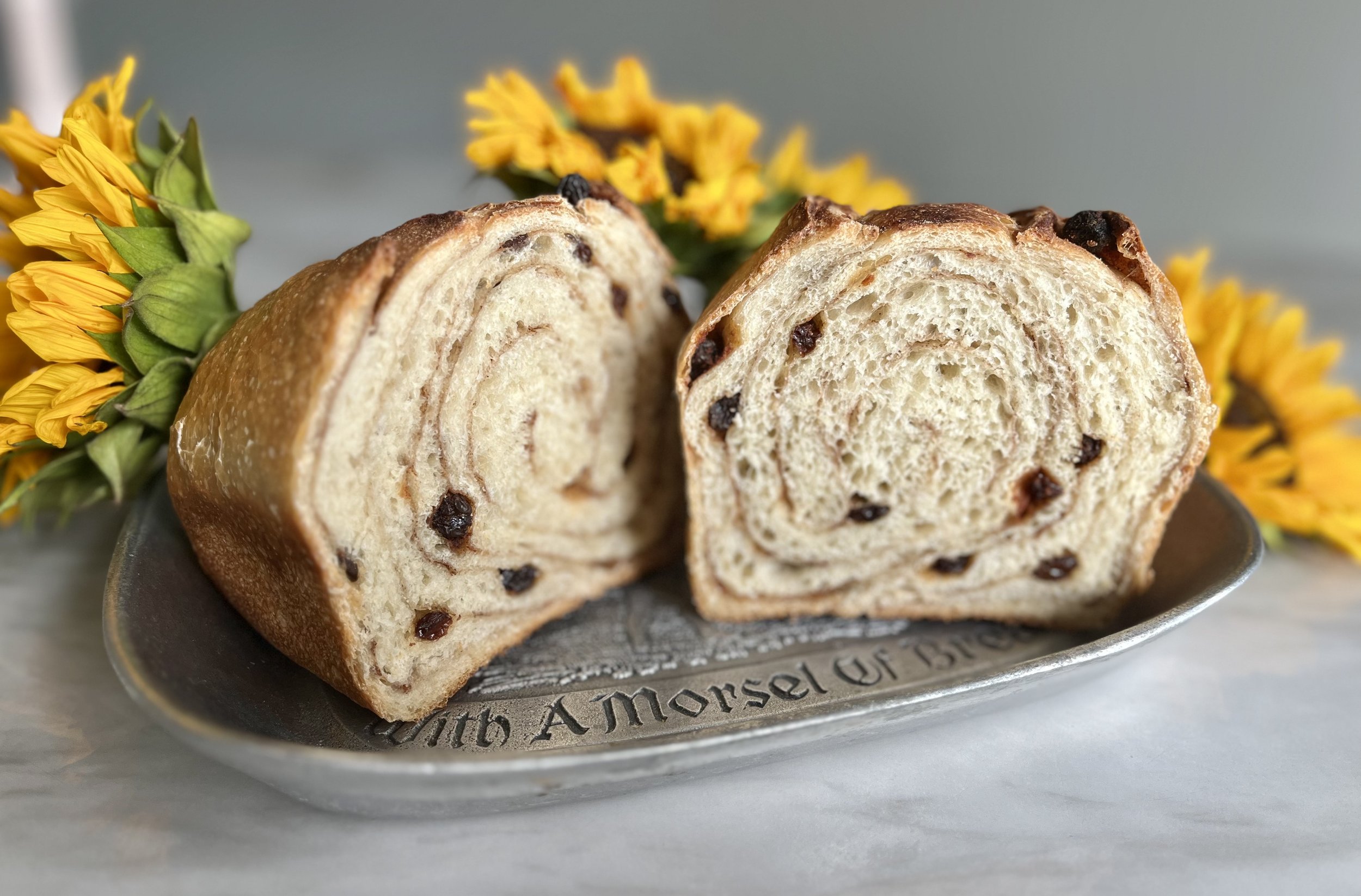 Cinnamon Raisin Sandwich Bread