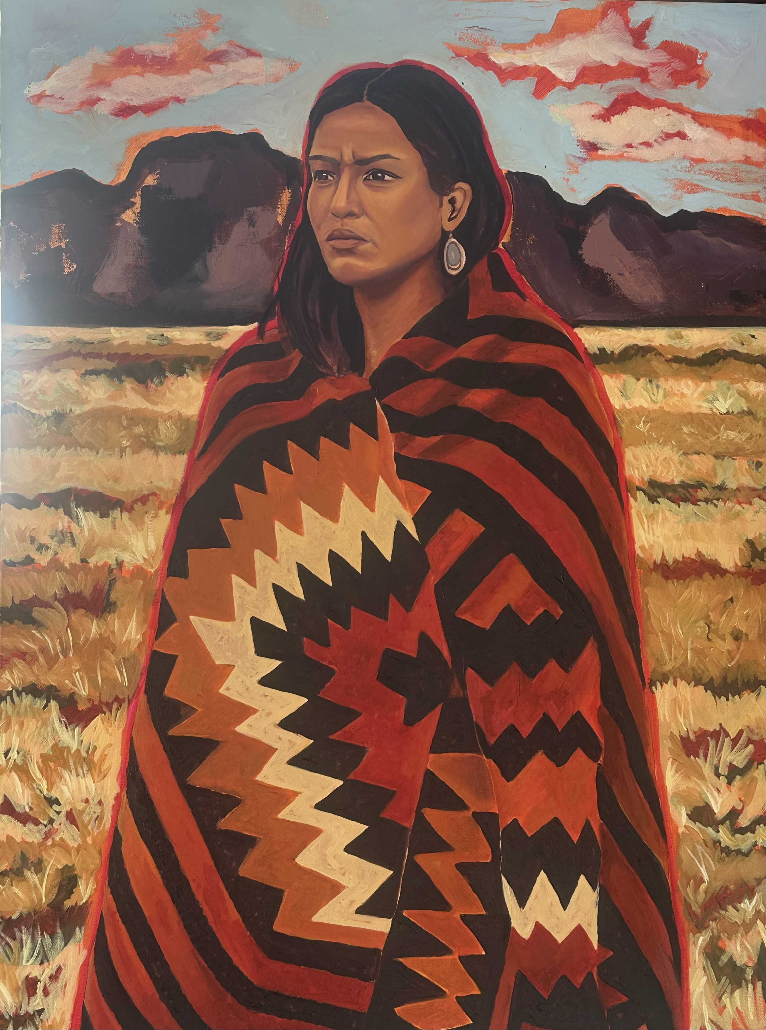 Desert Daughter - 80cm x 60cm