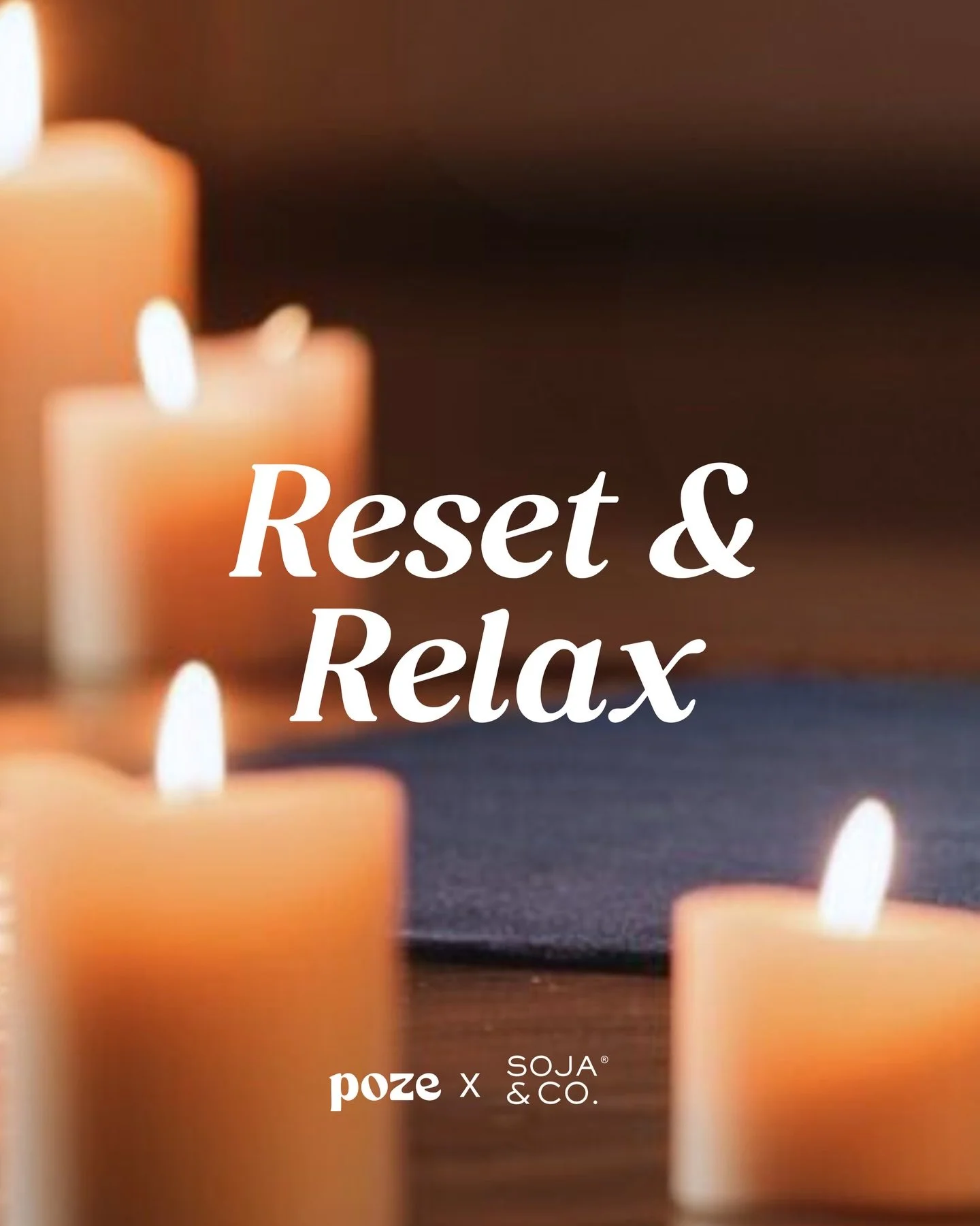 D&Eacute;FI HIVERNAL POZE | &Eacute;v&eacute;nement sp&eacute;cial 3 : Reset &amp; Relax en collaboration avec @soja_co 🕯️❄️

Un rituel parfait pour se d&eacute;poser, calmer votre esprit et passer la meilleure nuit de sommeil de votre vie!

&Agrave