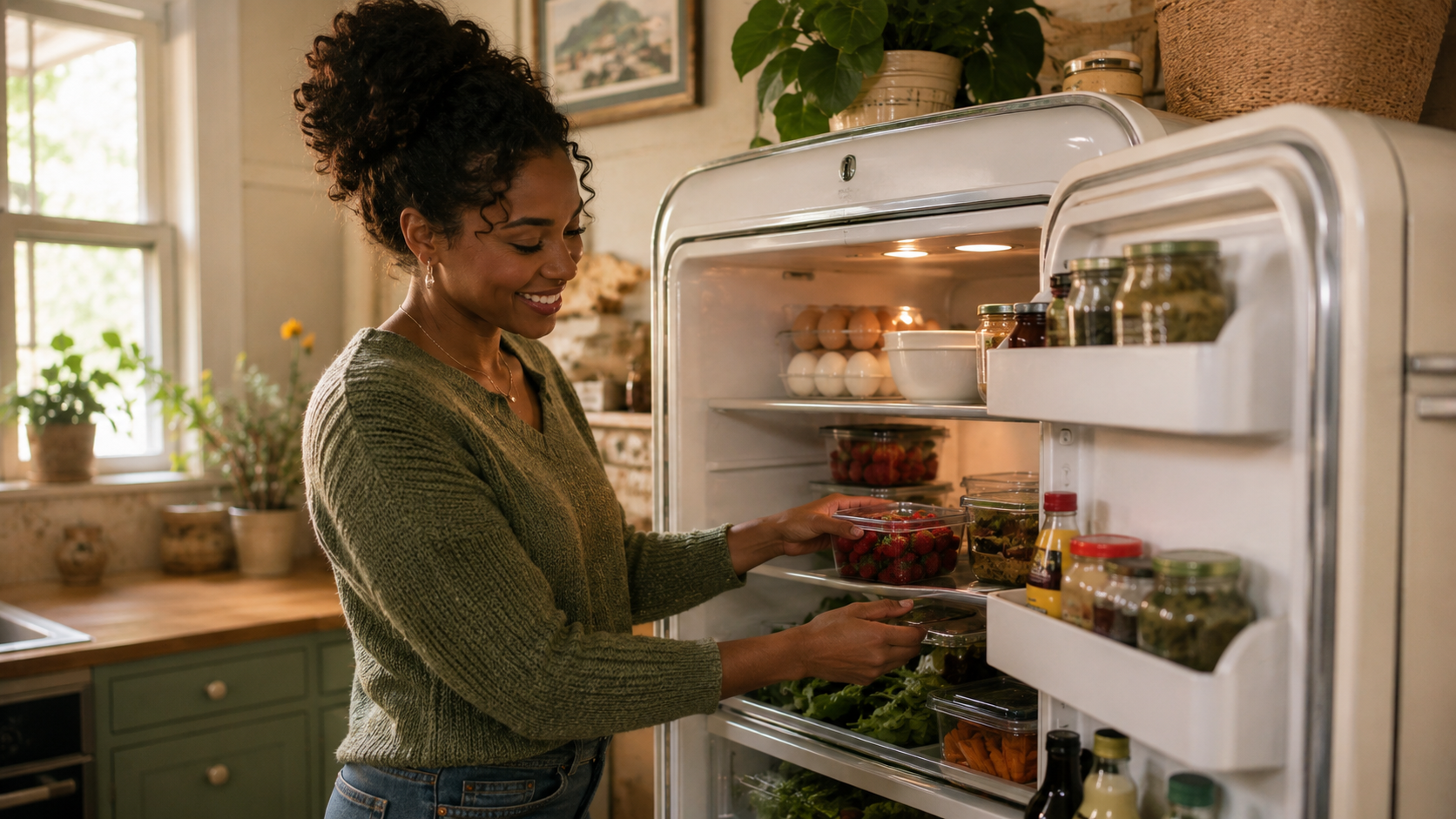 Organizing A Refrigerator