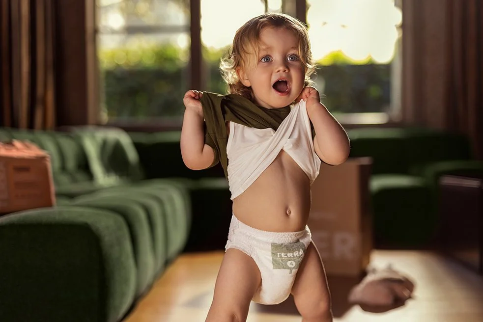 Dekor Eko is the ONLY diaper pail and refill system crafted from 70% recycled materials