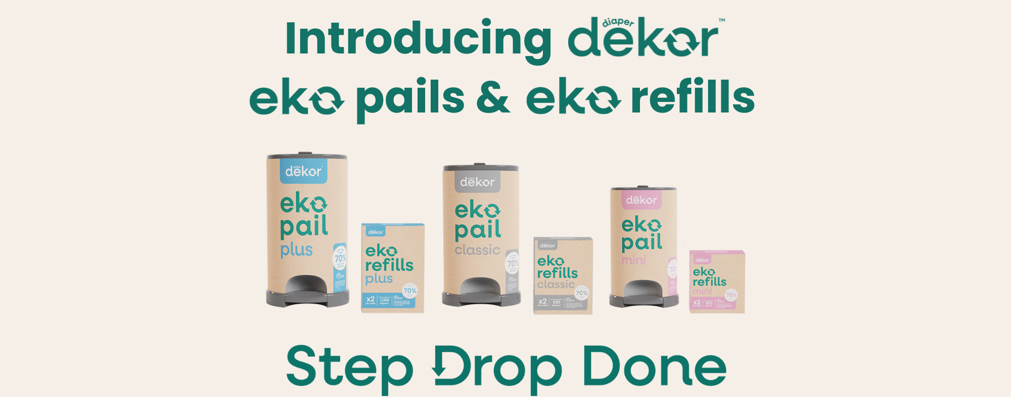 dekor eko new recyled packaging