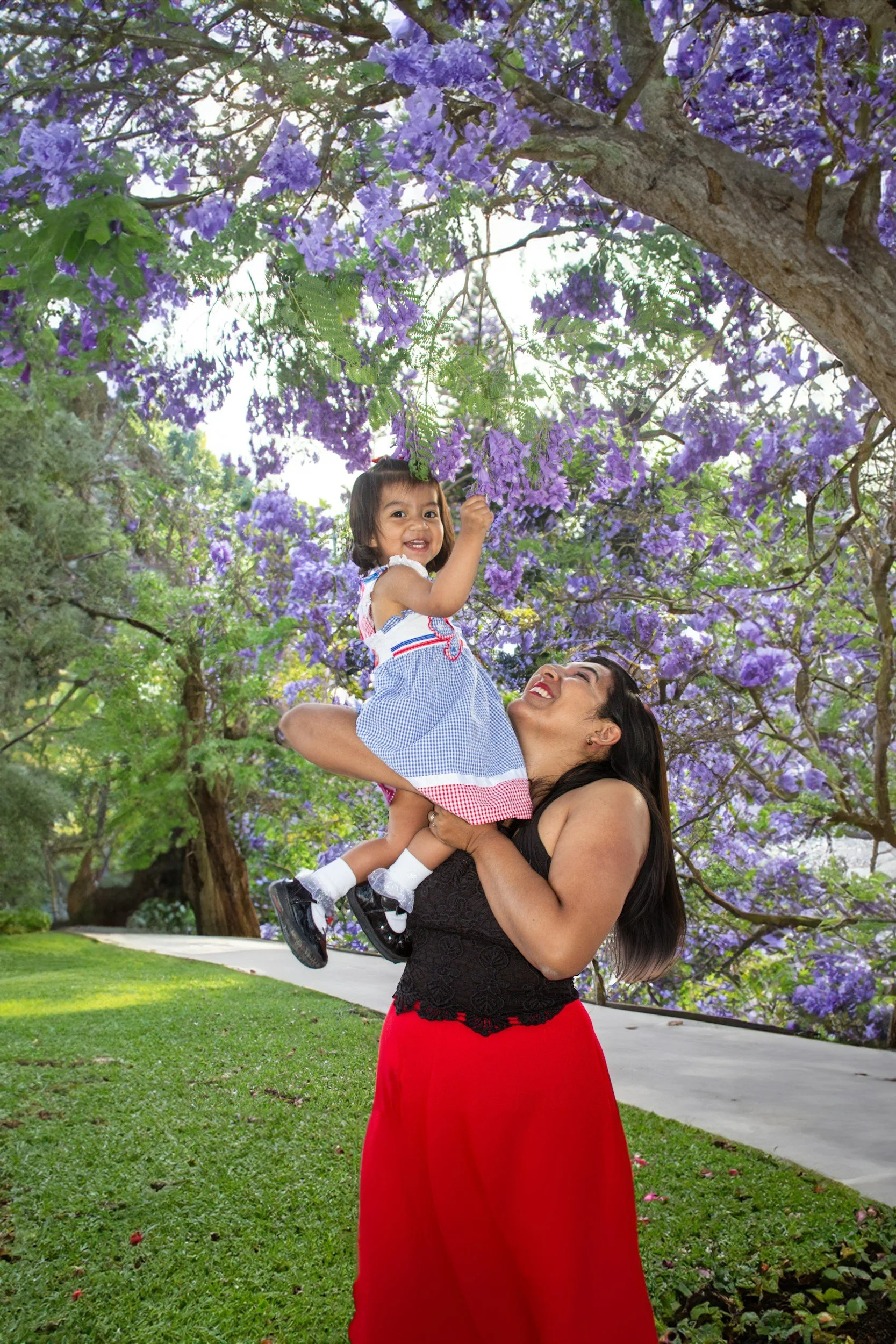 Mom and daughter