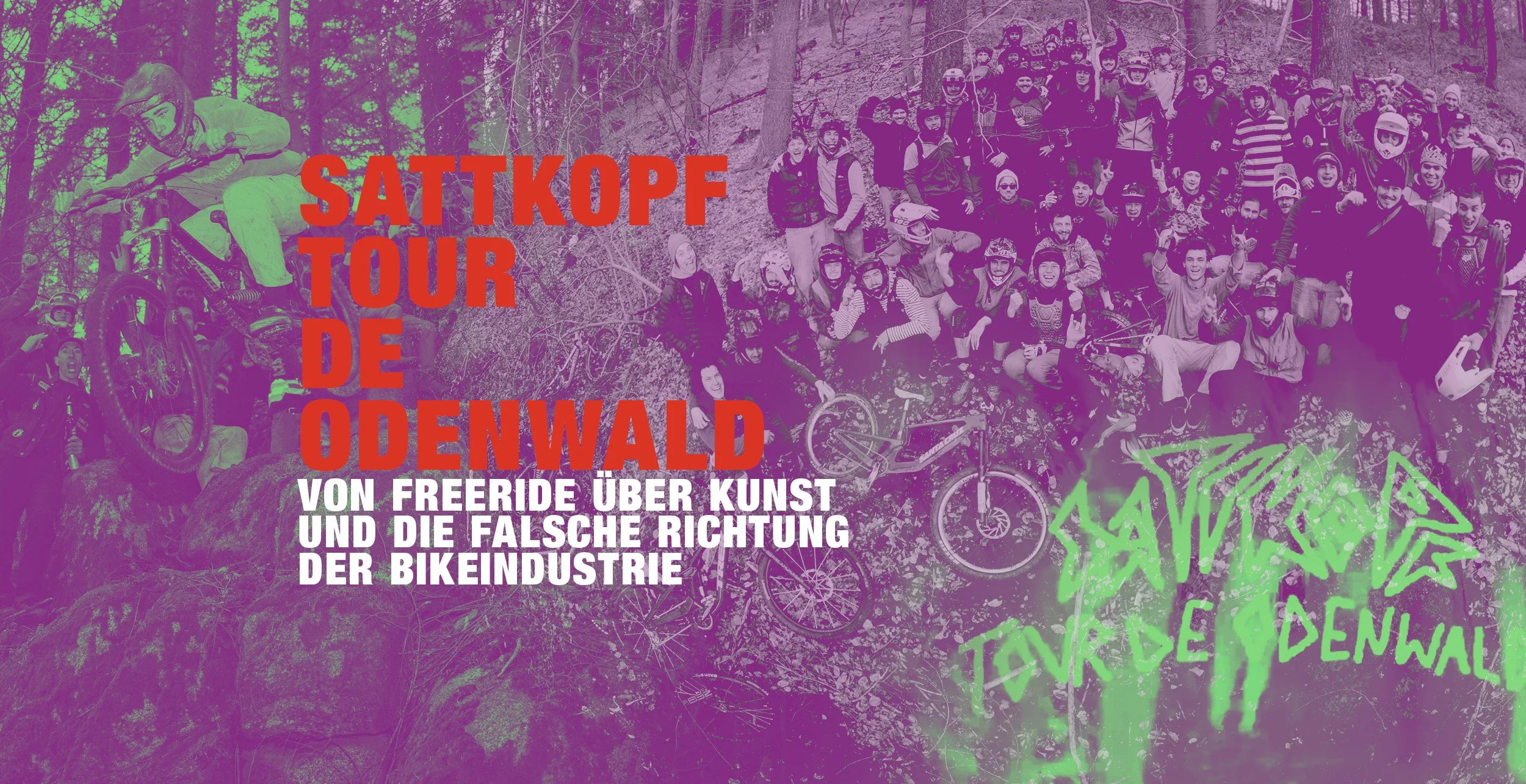 Podcast: Sattkopf – Tour de Odenwald – Zwischen Bikes und Kunst