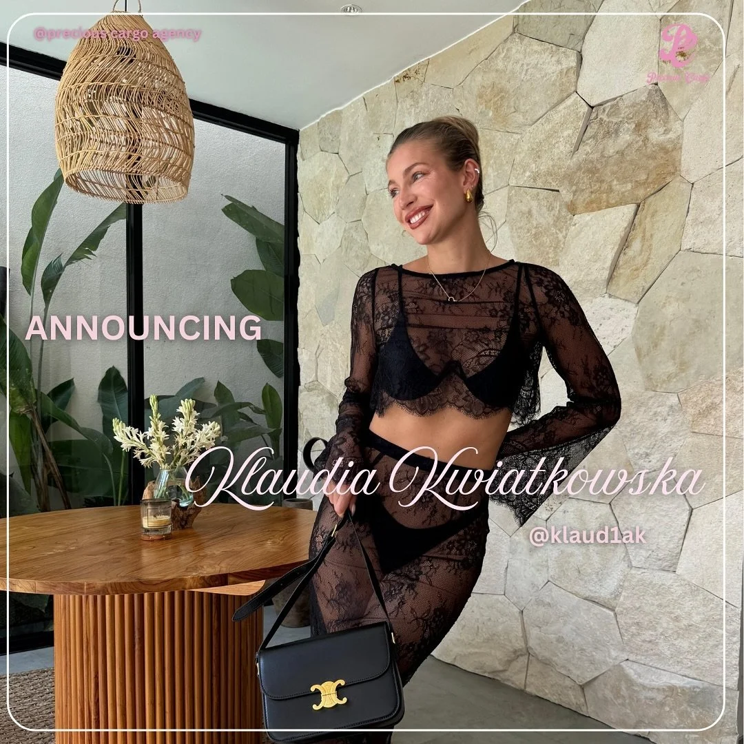 ✨ Meet @klaud1ak , the newest member of the Precious Cargo family! ✨
Klaudia is a beauty, fashion, and wellness creator who&rsquo;s all about authenticity and self-care. As a skincare fanatic, she only shares products she genuinely loves and recommen