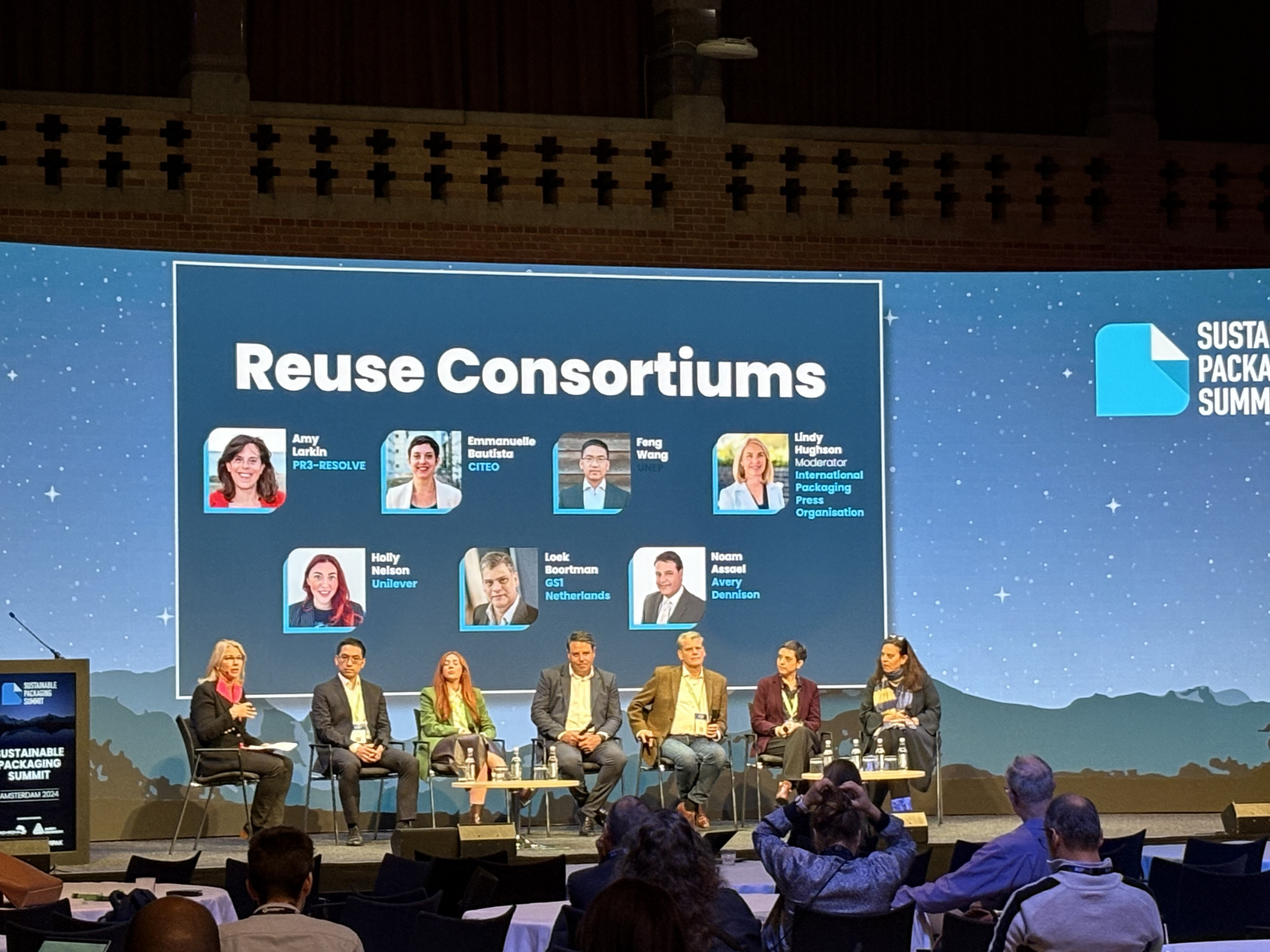 November 2024 - PR3 Director joined panel on Reuse Consortiums at the Sustainable Packaging Summit.