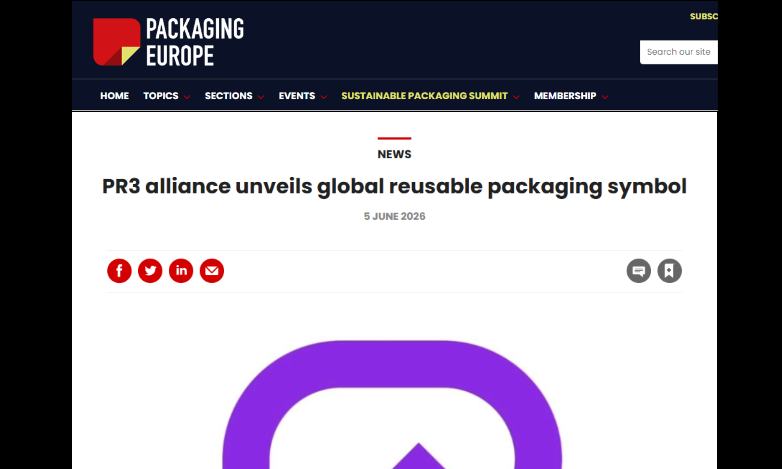 “...the launch comes amid global pressure to tackle the plastic and climate crises and growing recognition that the scale of the problem cannot be saved by recycling alone.ˮ