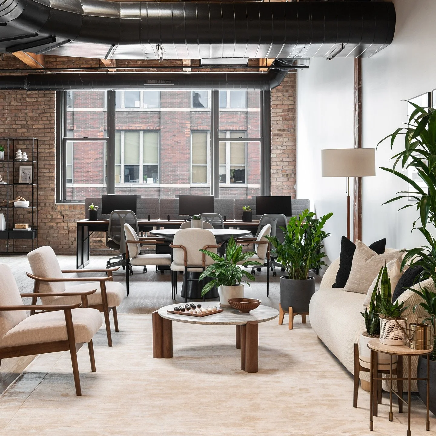 Designing with intention means creating spaces that are as functional as they are beautiful.

The Chicago loft we designed for a major retail company&rsquo;s executive team was all about balance &mdash; a space that is both highly functional and insp