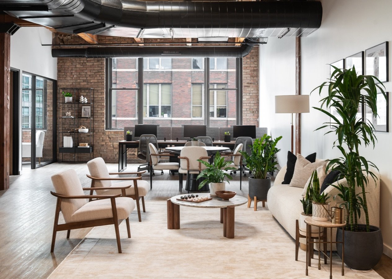 Some spaces make you pause.

Designing this Chicago loft for a retail executive team is a project I&rsquo;ll always carry with me.

The architecture, the texture, the layered details &mdash; every element considered.

Because great design isn&rsquo;t