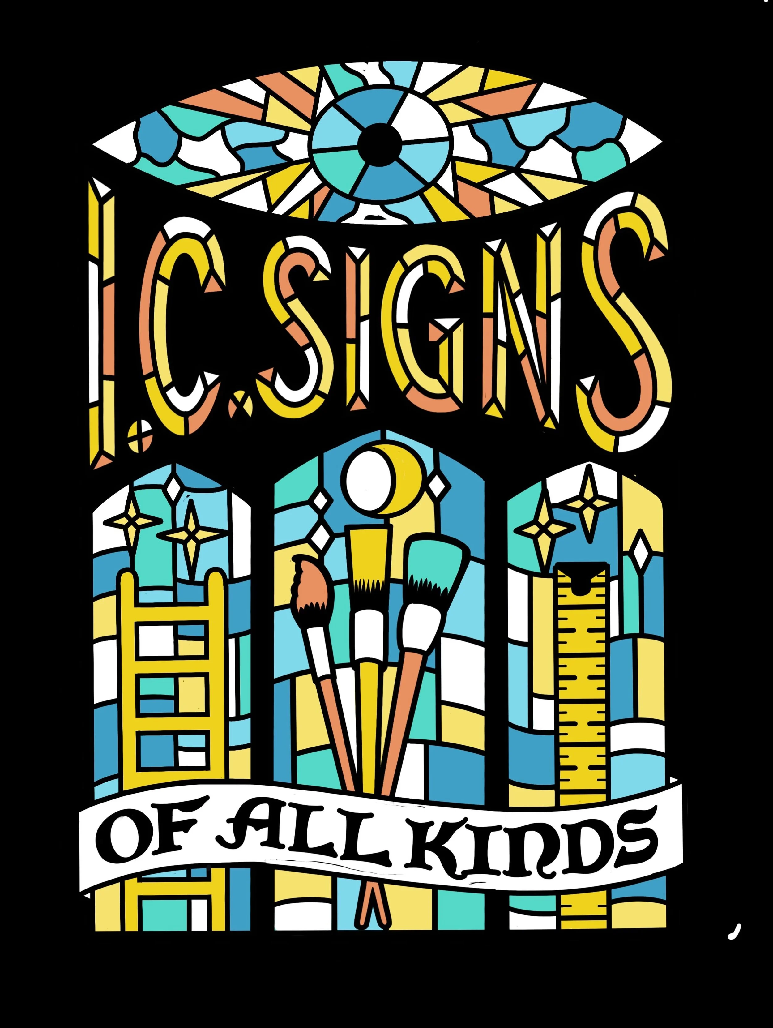Shop design from 2011. #godmademefunky #icsigns #austintexas