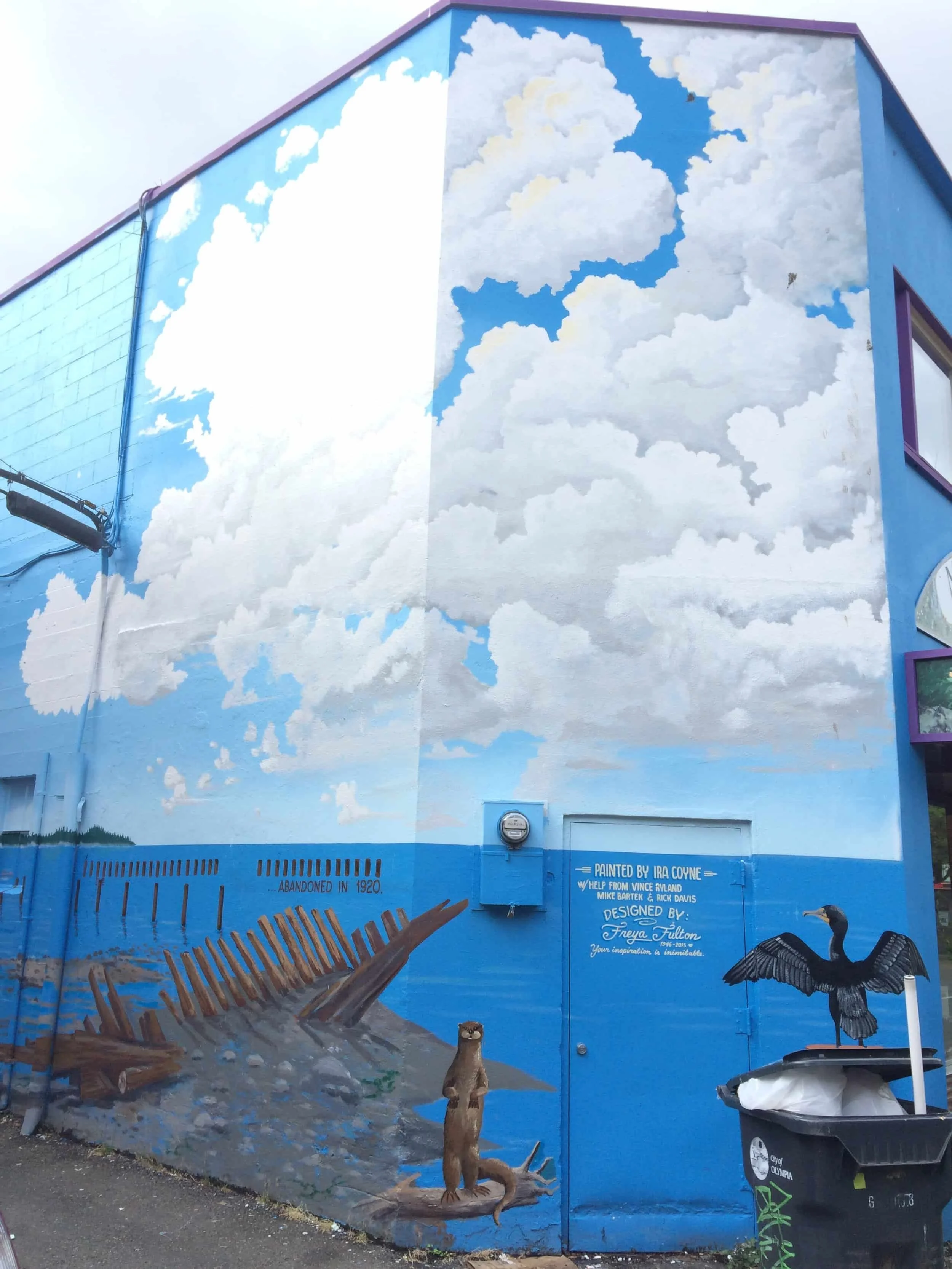 olympia mural