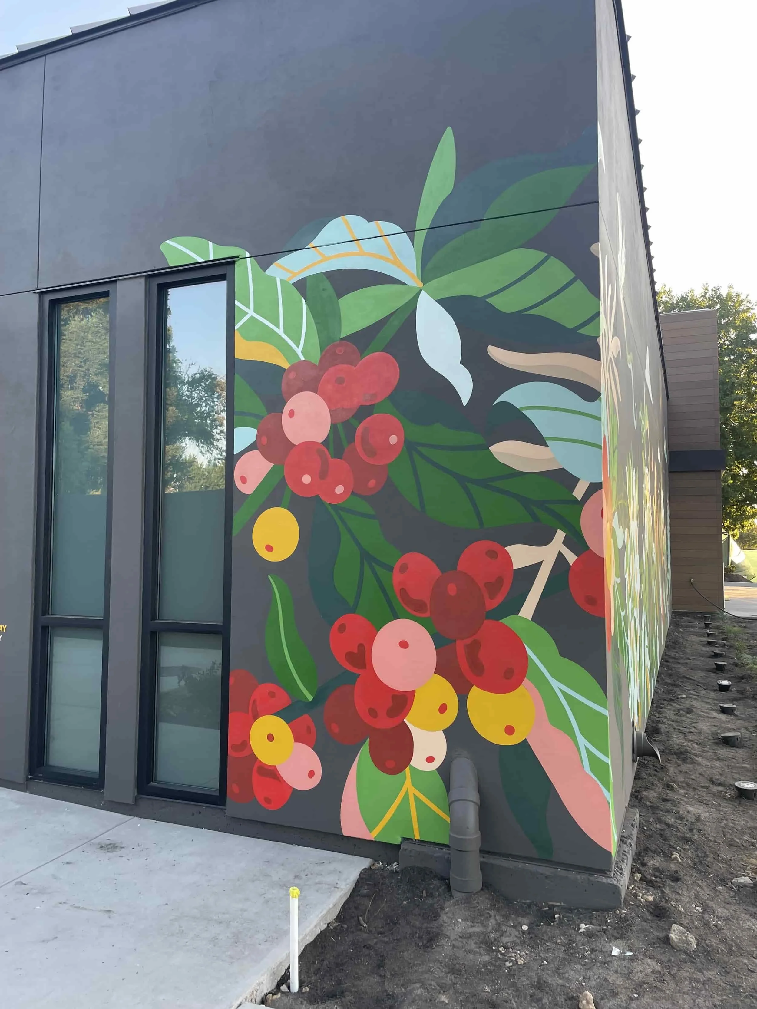 starbucks mural