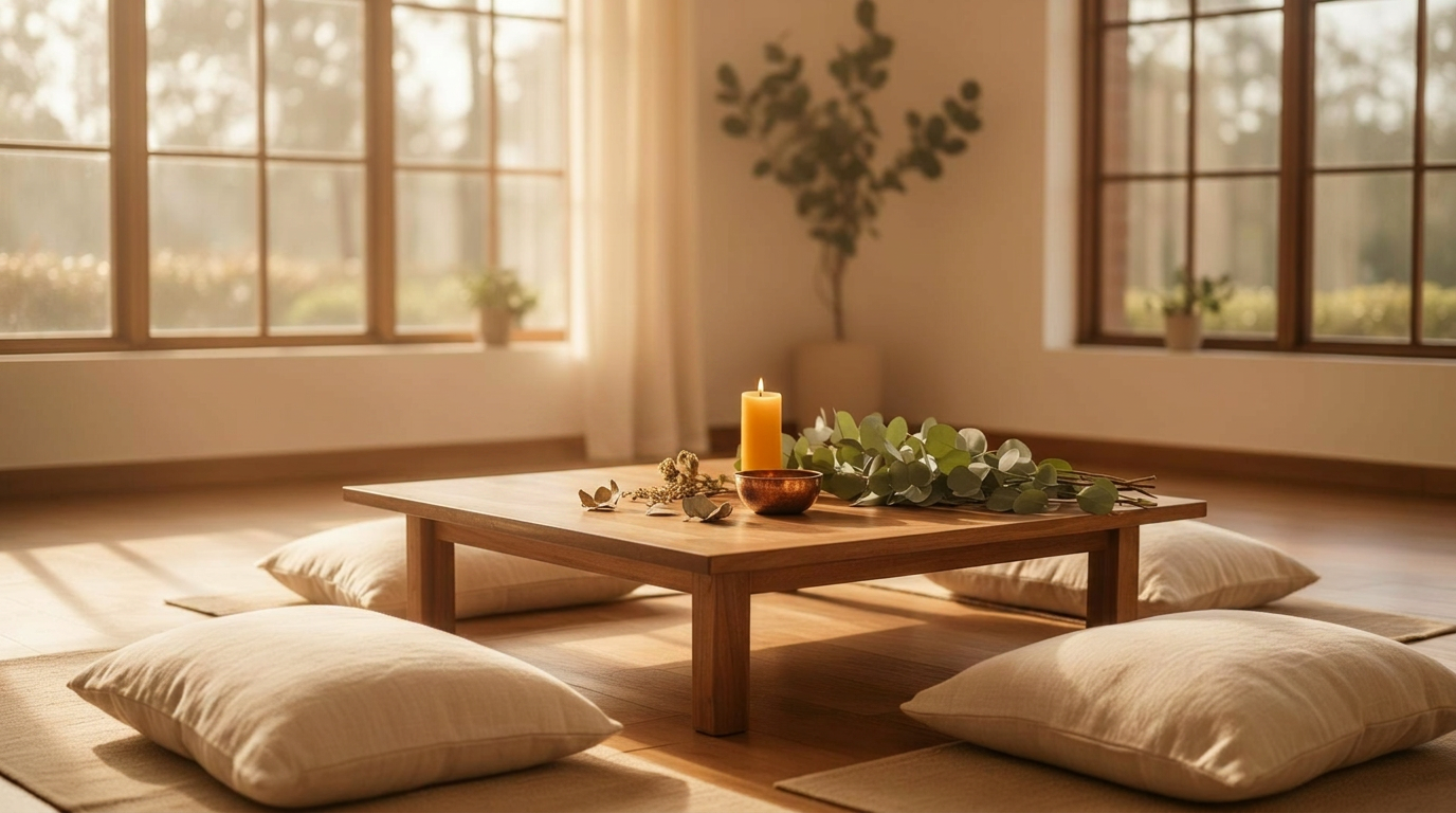 Sunlit room