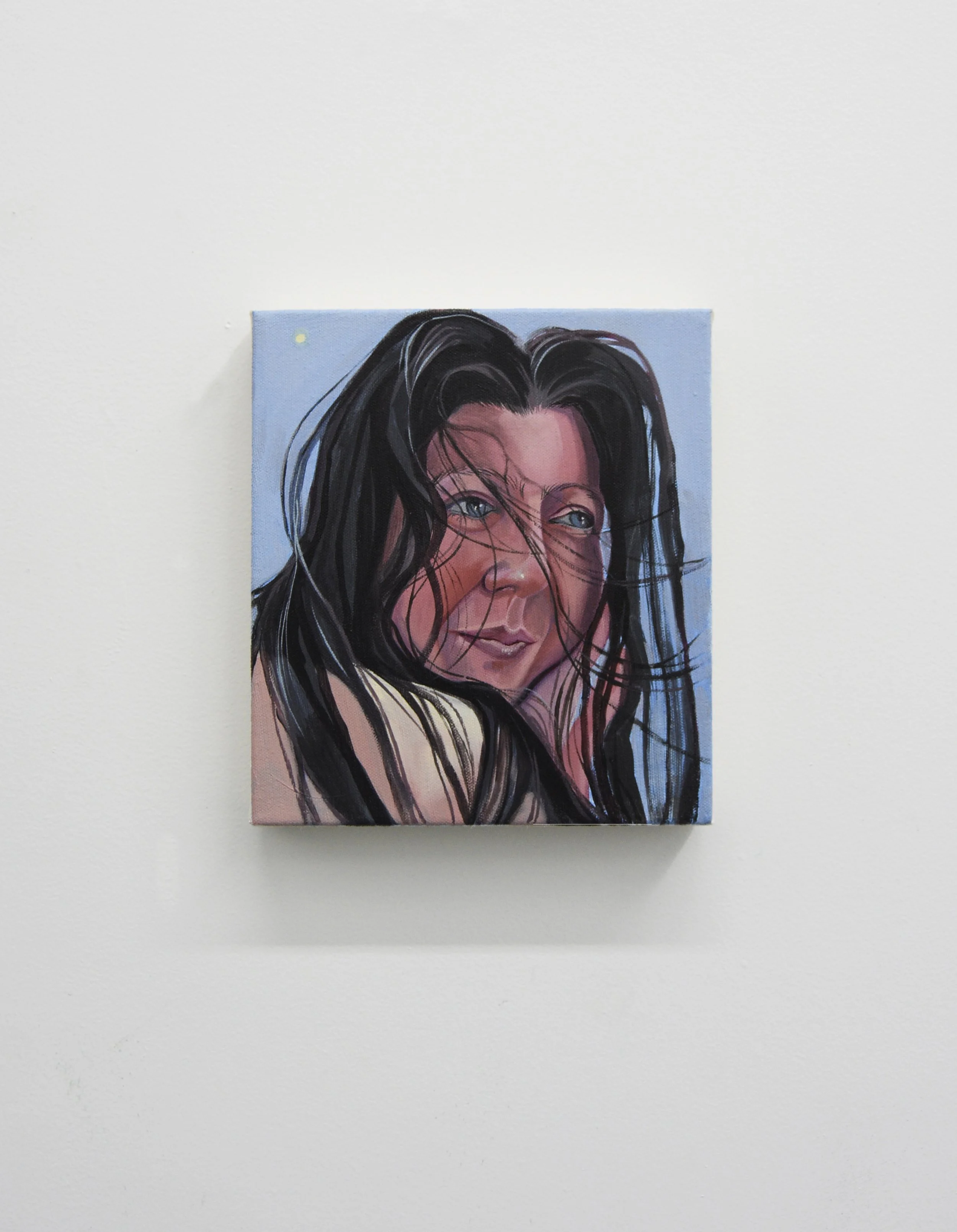 Wispy, 8x10", oil on canvas