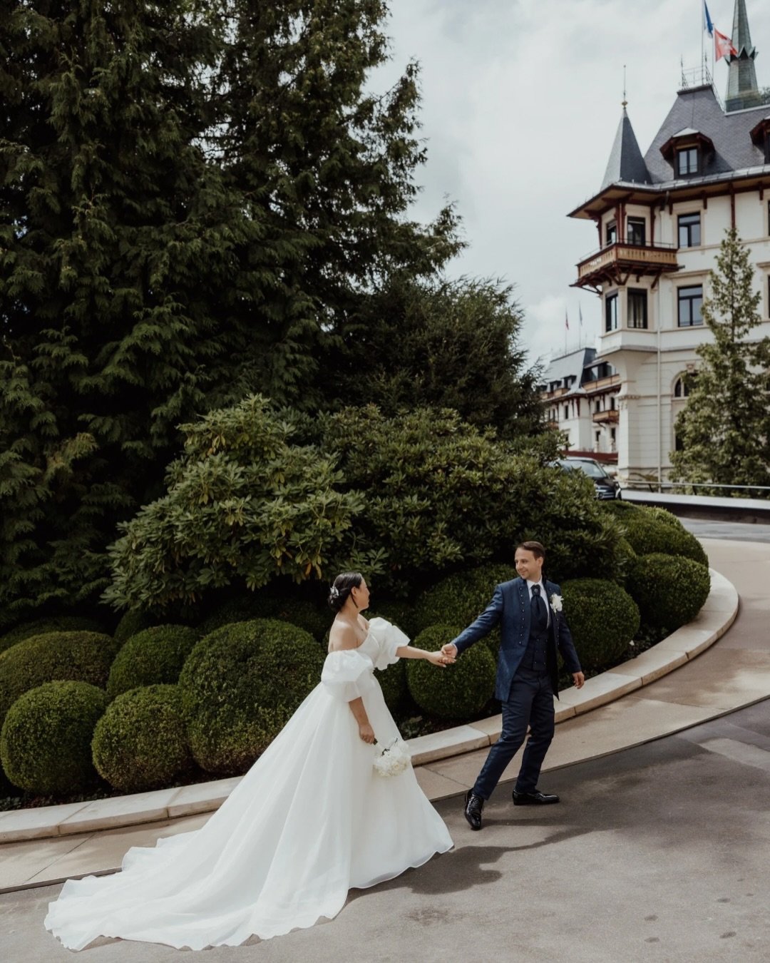 Hand in hand into forever🤍 Where love leads, we follow!
.
Venue @thedoldergrand
Wedding Coordinator @junoweddings.ch
Cake @cake_passion.ch
Florist @nouvelle.fleur_watt
Hair &amp; Makeup @jasi.haarundmakeup
Wedding Celebrant @wunderhochzeit
Band Neon