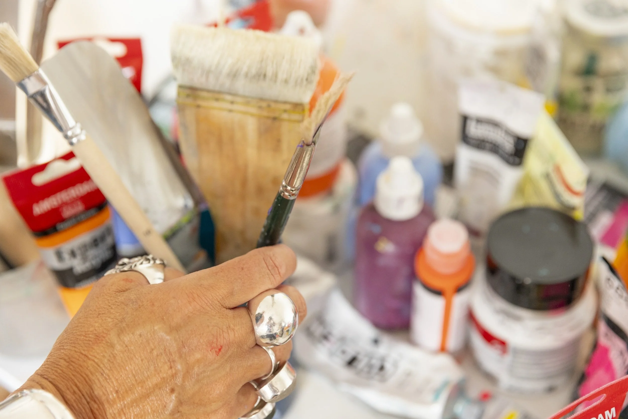 Tips for the correct height to hang your art — Jo Fitzgerald Abstract