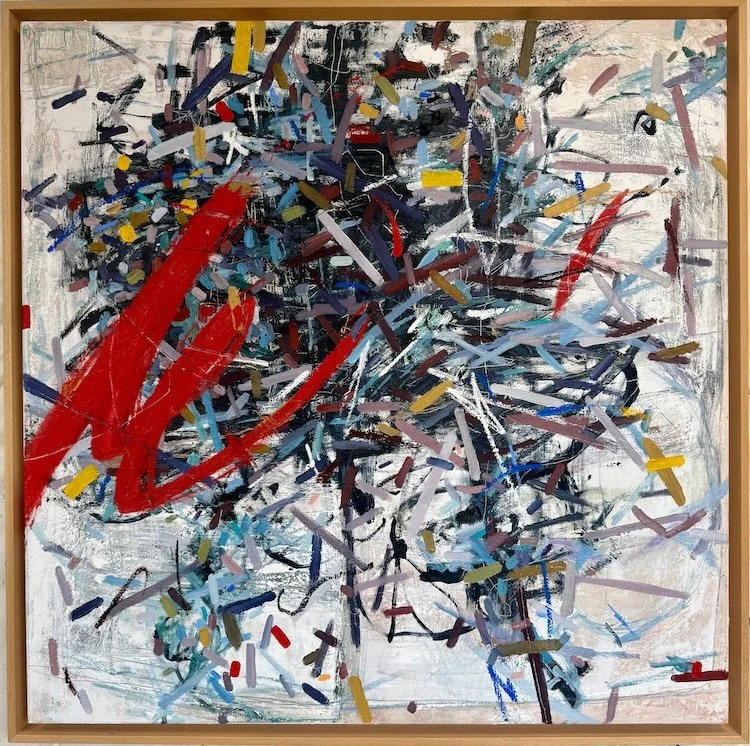 Ravens - A fearless abstract painting