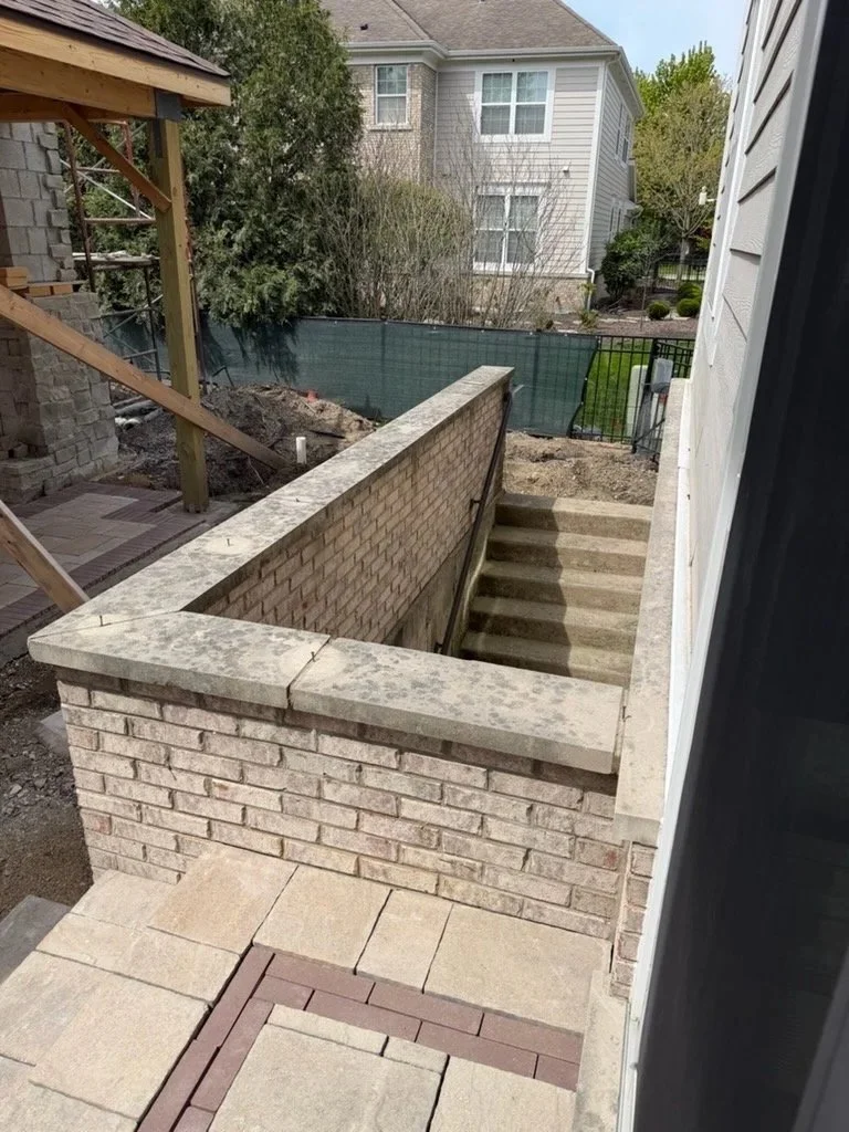 Basement stairwell - Before