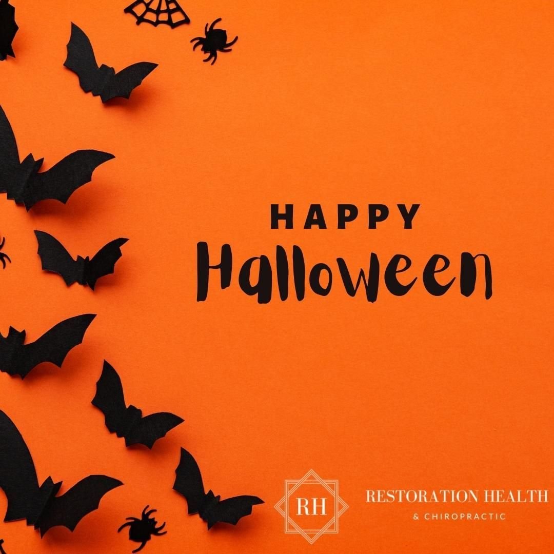 Happy Halloween! 

Just a reminder, two weeks until my due date which means you have this week and next week to get in! 

Schedule online: 
https://restorationhealthchiropractic.janeapp.com/