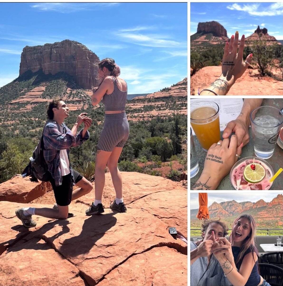 ✨What an AMAZING surprise!!!💍
My sweet Eden Joy is marrying her soulmate for sure! Jackson surprised Eden in Sedona Arizona yesterday&hellip;.I remember meeting Jackson and telling Eden, &ldquo;that&rsquo;s your husband&rdquo;&hellip;.they just&hell