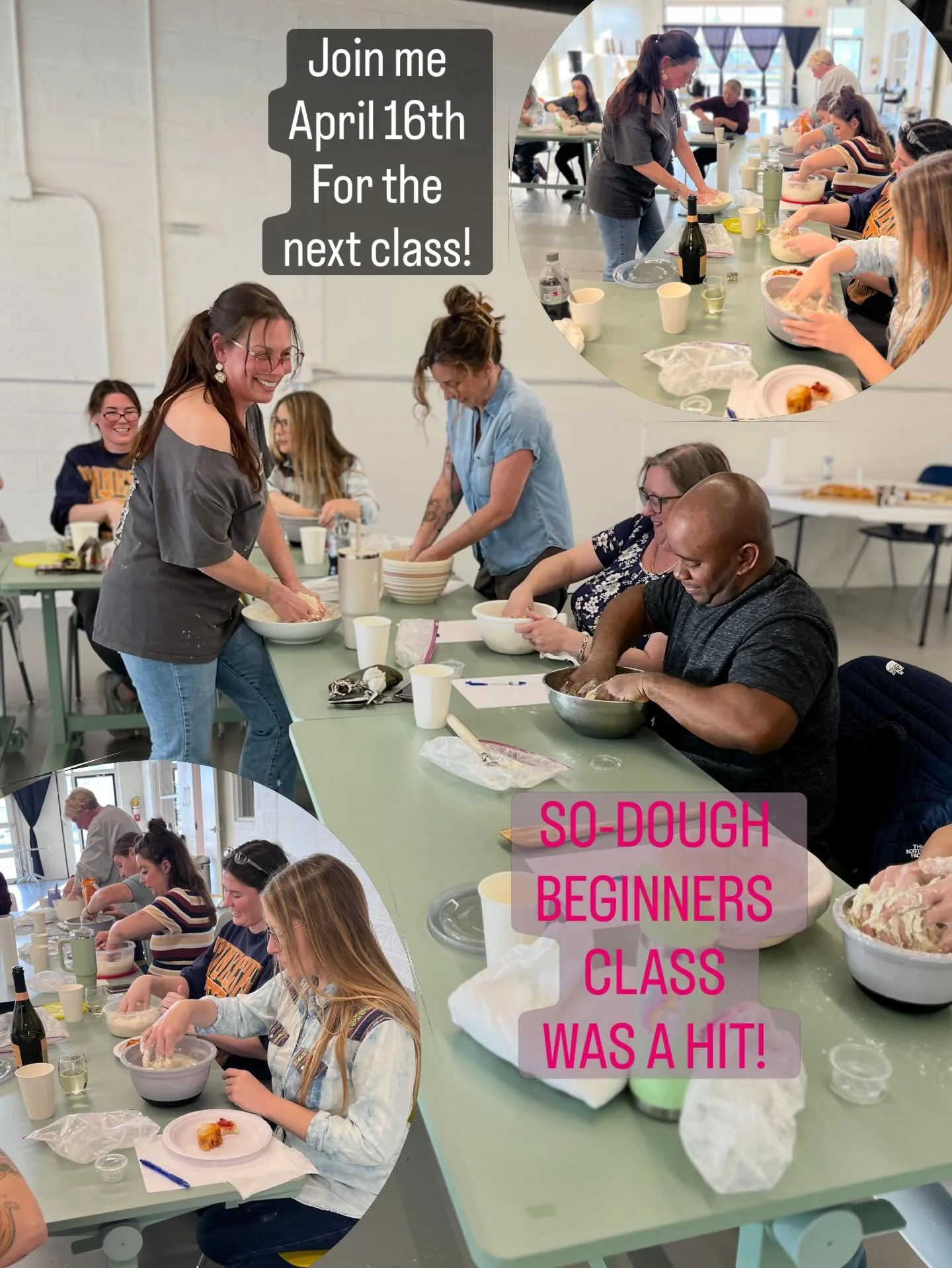 Join me for my April class! Link above in my bio! #sourdoughclass