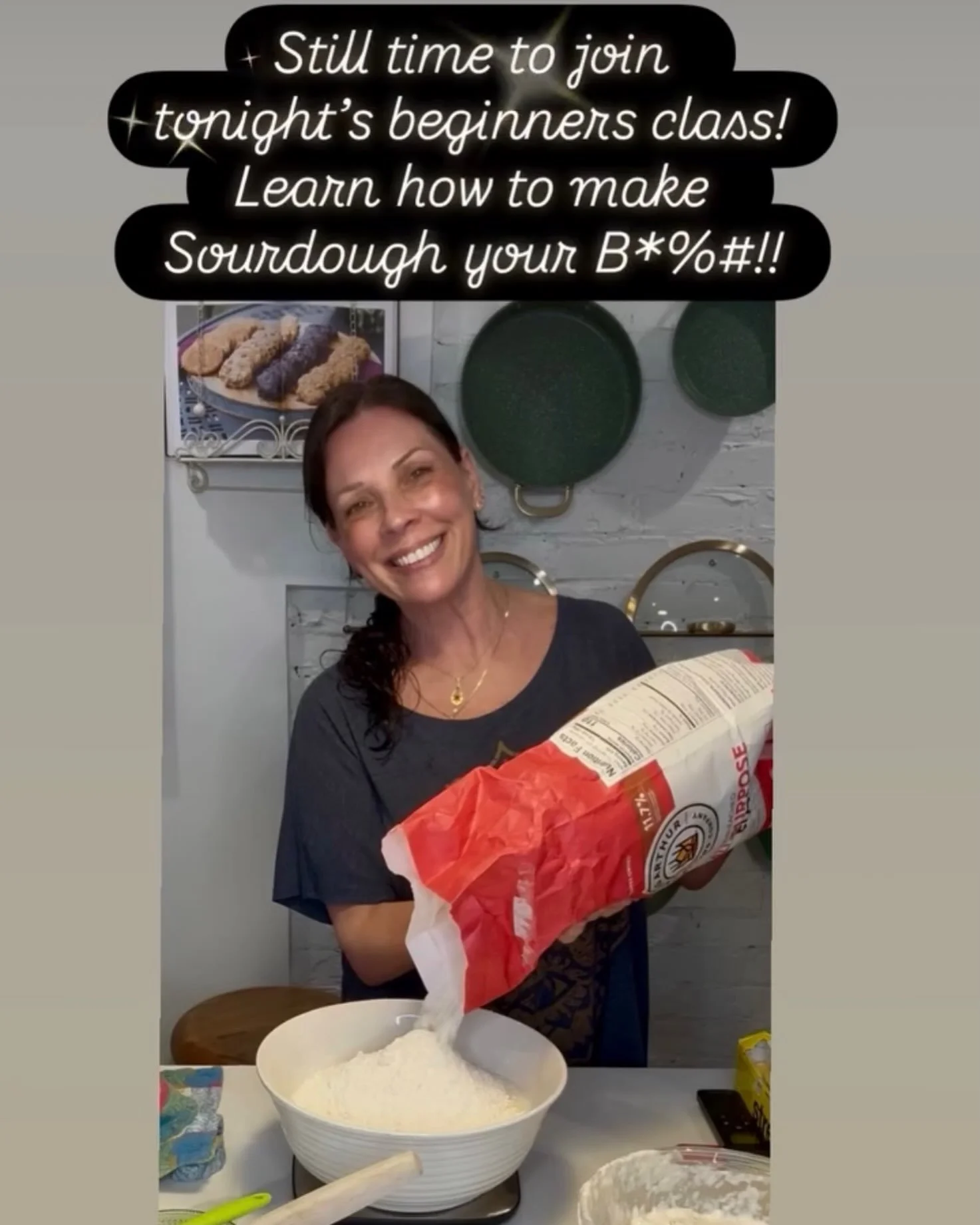 Link is in my linktree in bio! If you want to learn how to make your sourdough work for YOU&hellip;you&rsquo;re in the right place 😉