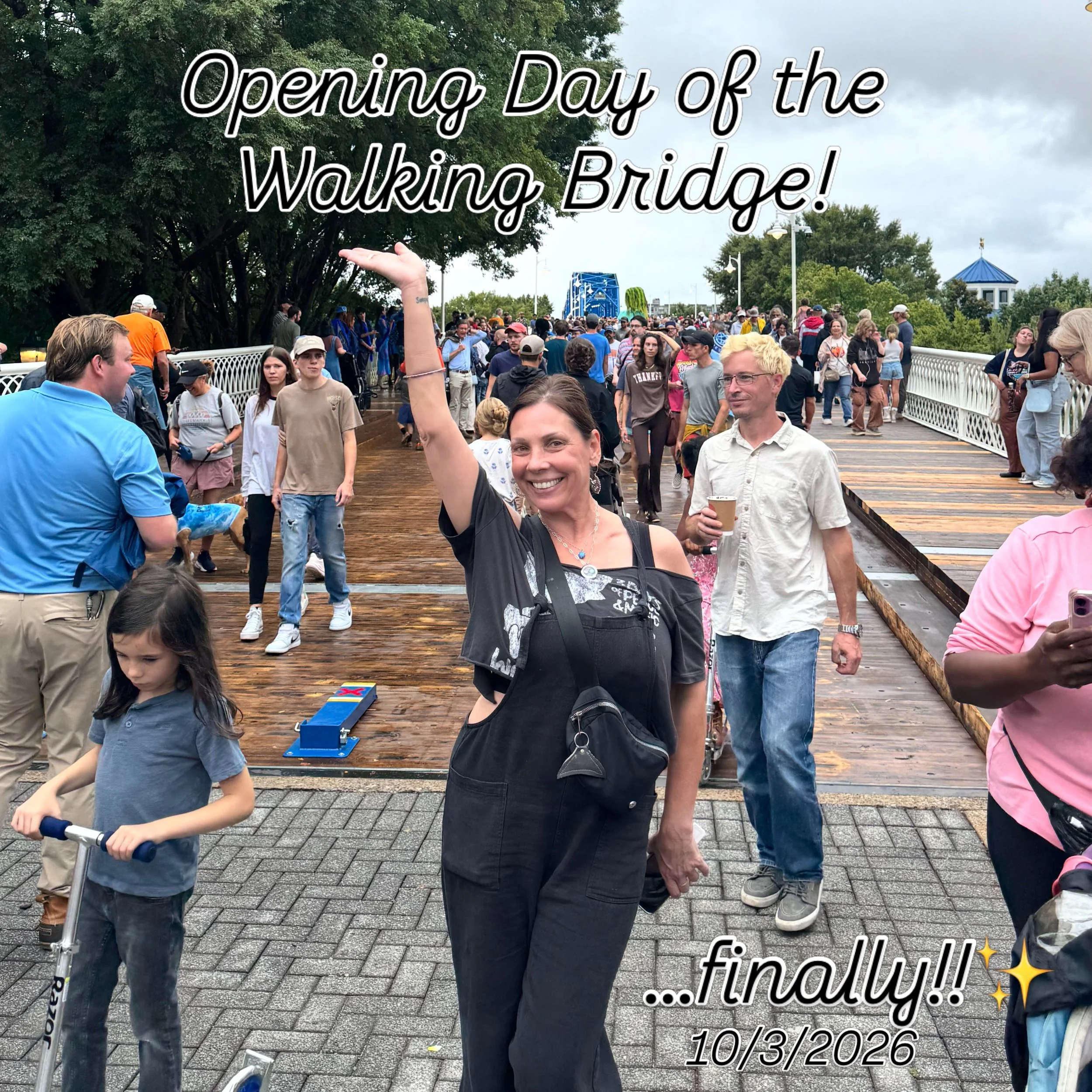 I feel like we&rsquo;ve been waiting forever but just like all things in life&hellip;forever ends&hellip;Walnut St Bridge is BACK!!! 

I had an absolutely amazing day doing an impromptu market hosted by @verrenoirco and it did not disappoint! 

I see