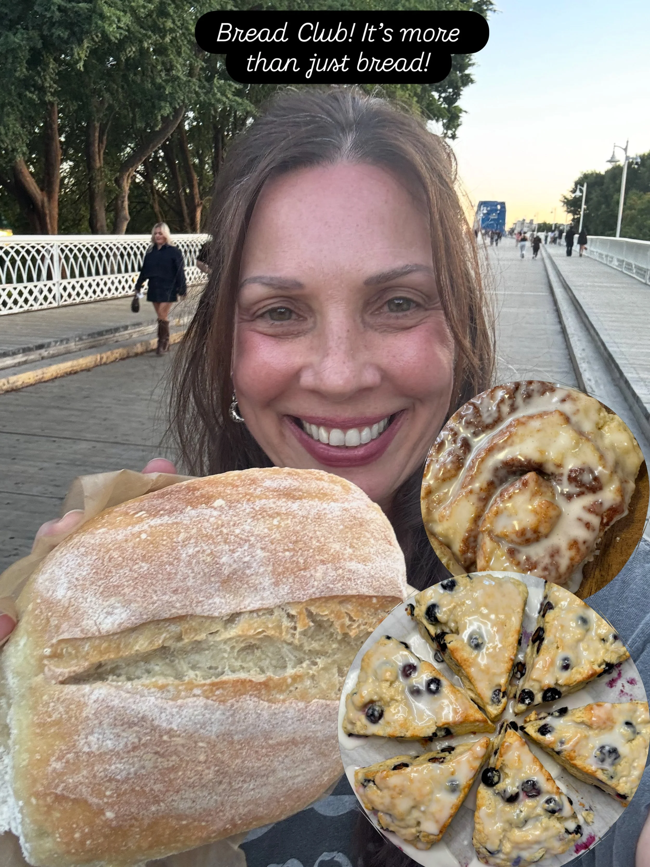 More than just bread! Each month you can have your fave So-Dough Bread and 2 yummy scones year round! 

They call me then Sourdough lady AND the Scone lady for a reason! 

Pick up @pedestrianwineandcheeseshop on the 15th of each month&hellip;join now