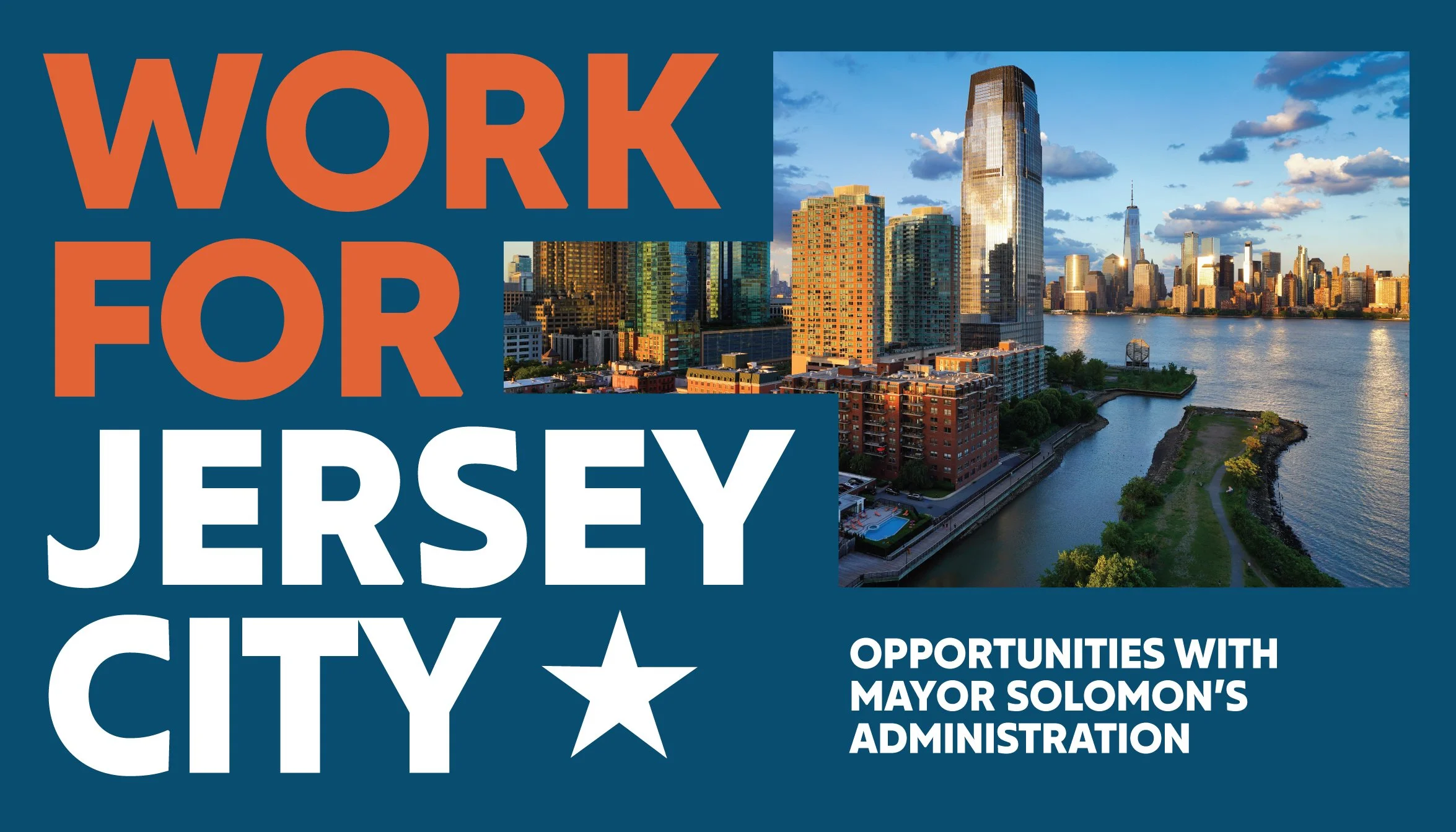 Work for Jersey City: Opportunities with Mayor-Elect Solomon’s Administration