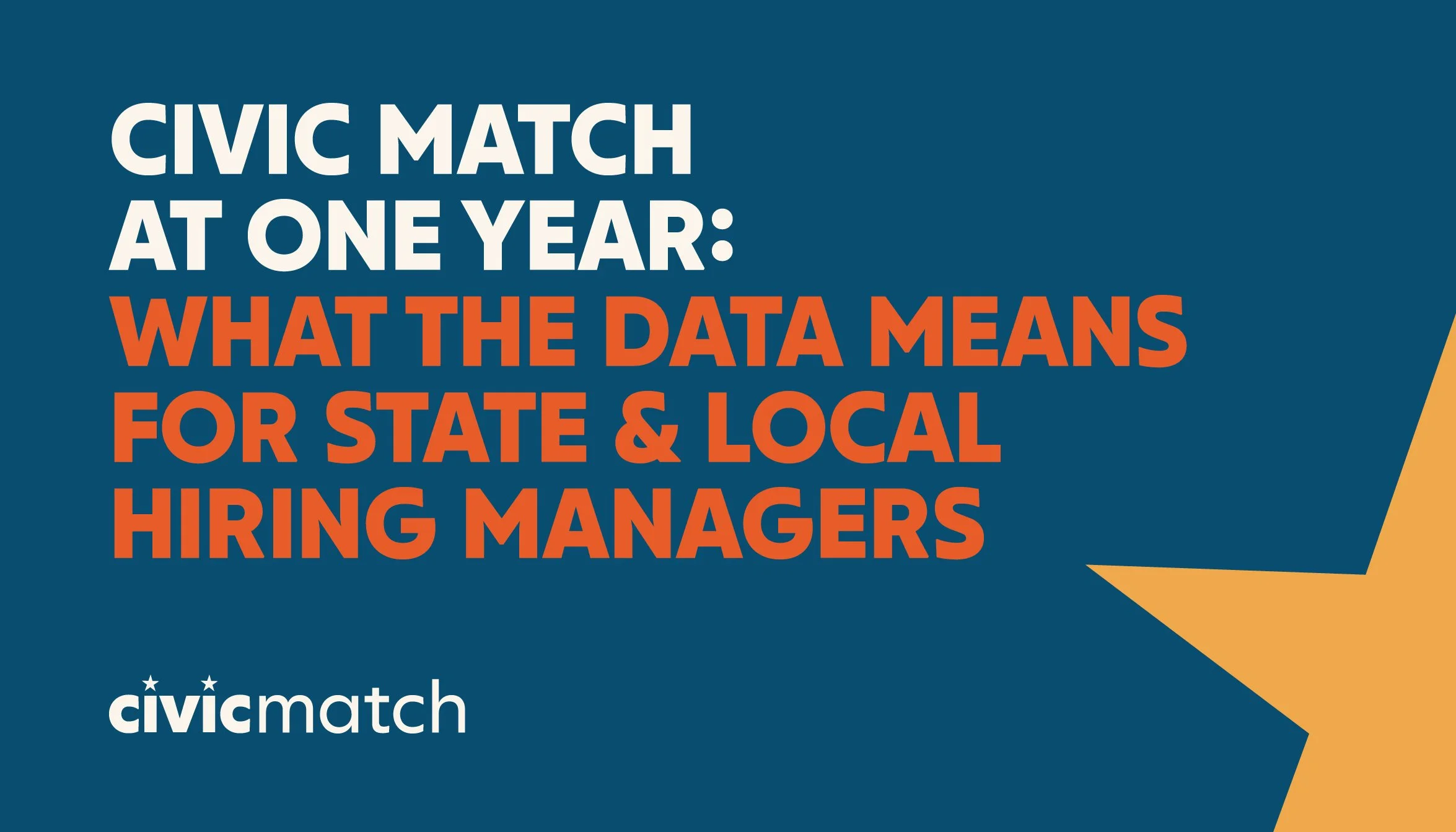 Making the Most of Civic Match