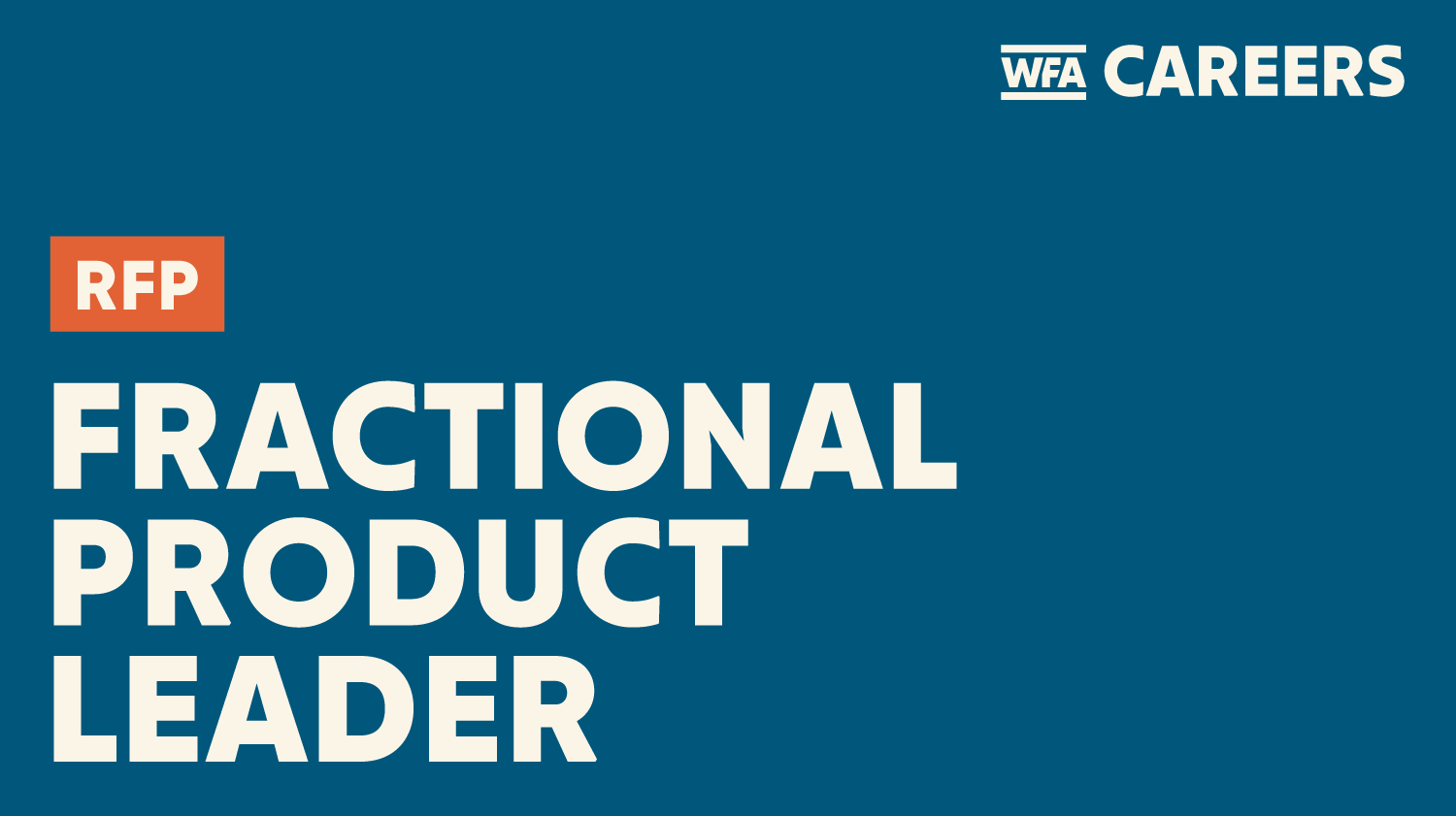 RFP: Fractional Product Leader