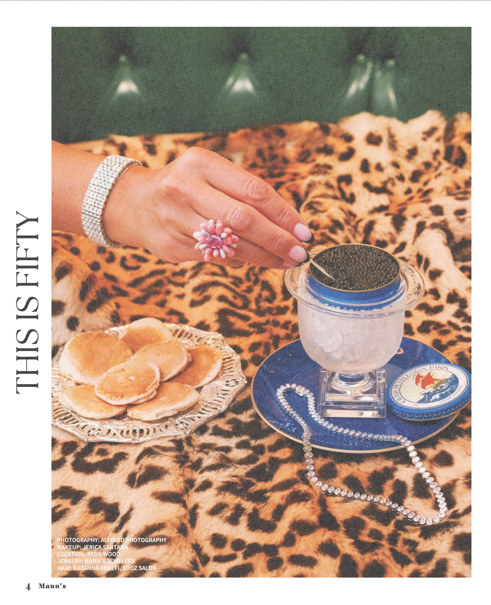 Art directed flat lay product shoot using textured backgrounds and natural light, then designed corresponding layout