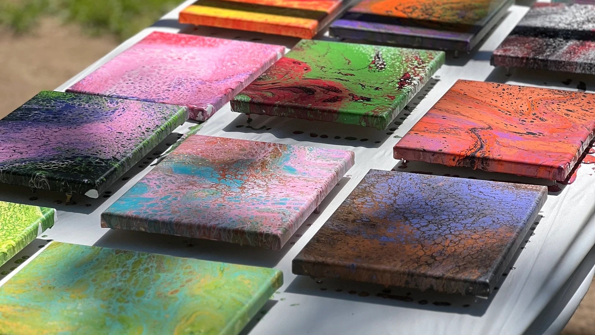 Pour Paint Meditation Hosted by: Jess