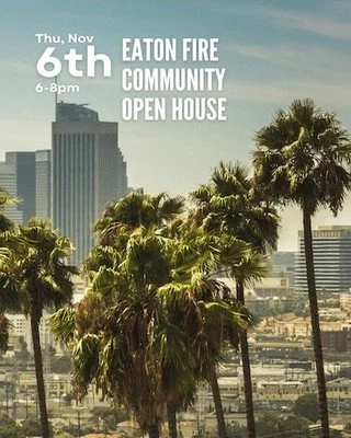 π± Rebuild Safer, Healthier, & Fire-Resilient Homes
π
 Wednesday, Nov 6 | π 6:00–8:00 PM
πThe Collaboratory (Altadena, CA)
B.PUBLIC Prefab and friends invite families from the Eaton and Palisades fire area to a community open house focus