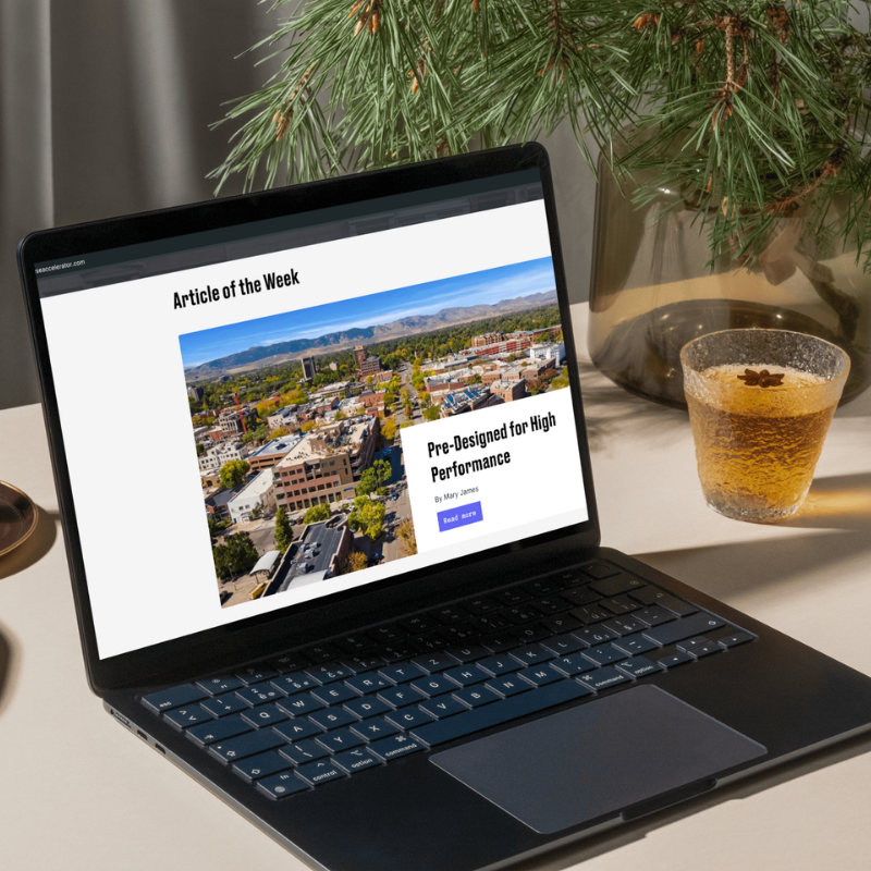 Passive House Accelerator: Pre-Designed for High Performance