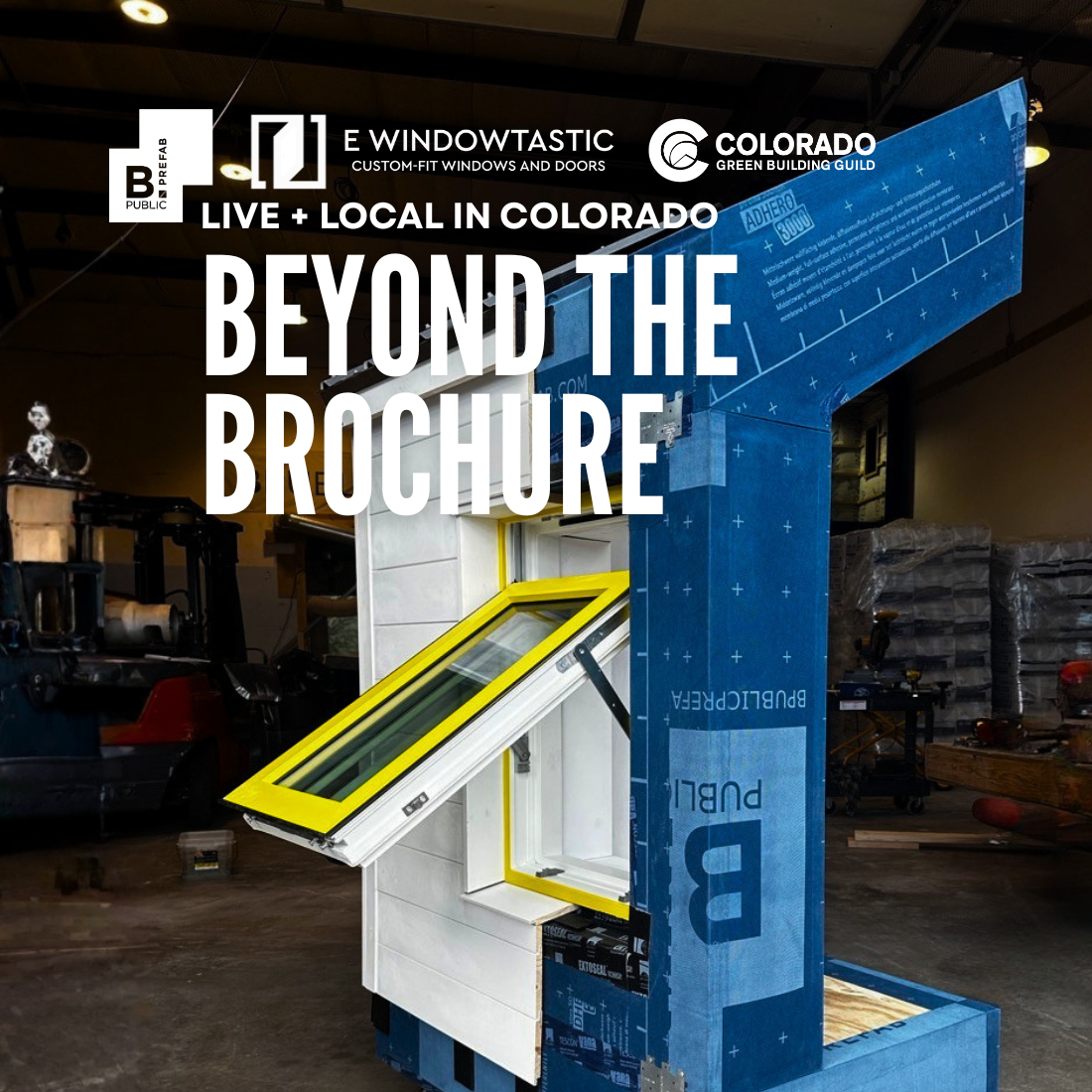 Beyond the Brochure: Live Demos &amp; Happy Hour with B.PUBLIC Prefab &amp; eWindowtastic
