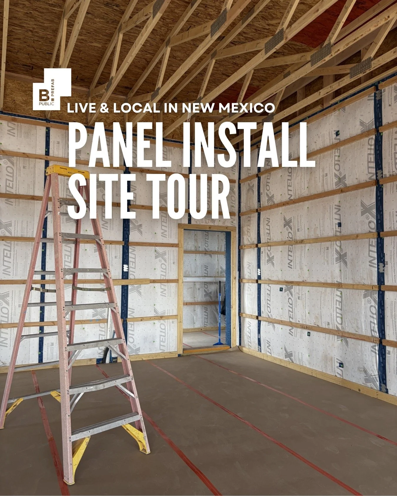 Come see a B.PUBLIC project in person! On Thursday, June 25th, from 4 to 7 pm MT, we're hosting an open house with our wonderful clients, Dale and Larry. Join us in Santa Fe, 12 minutes from the Plaza, just off 599!  It's a great chance to meet our t